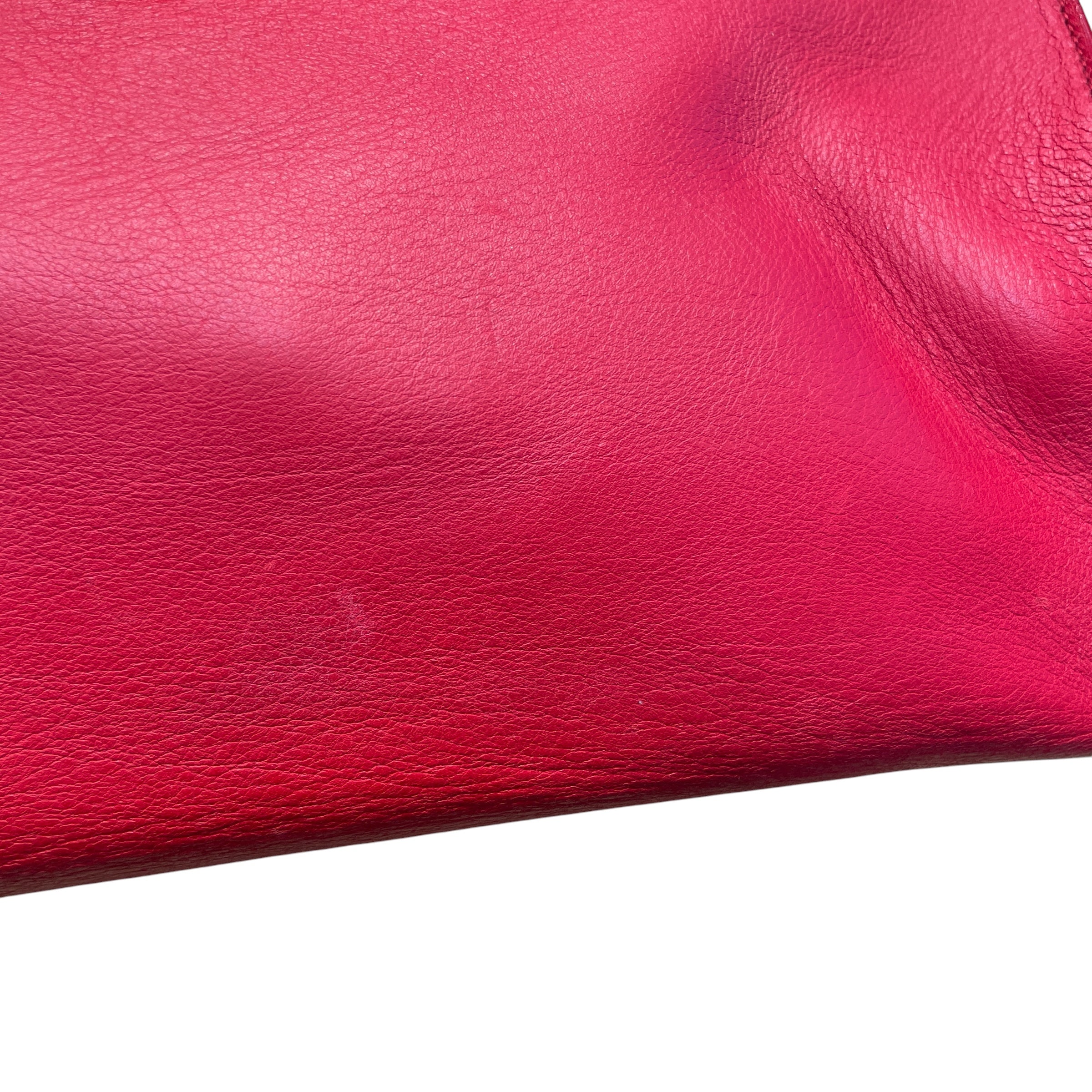 YVES SAINT LAURENT/Hand Bag/Leather/RED/Y Cabas Small view 8