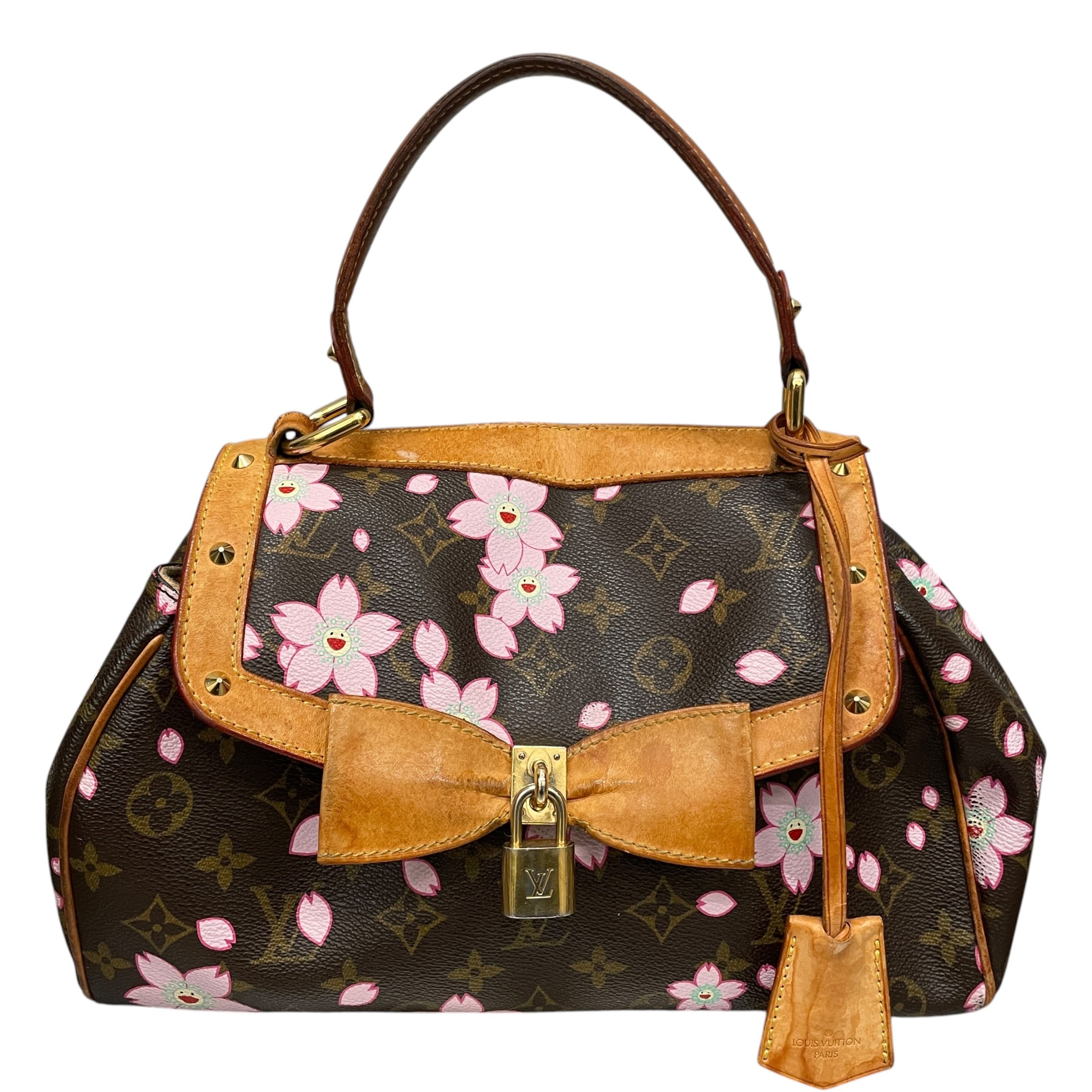 LOUIS VUITTON/Bag/Monogram/Leather/BRW/Blossom Sac Retro view 1