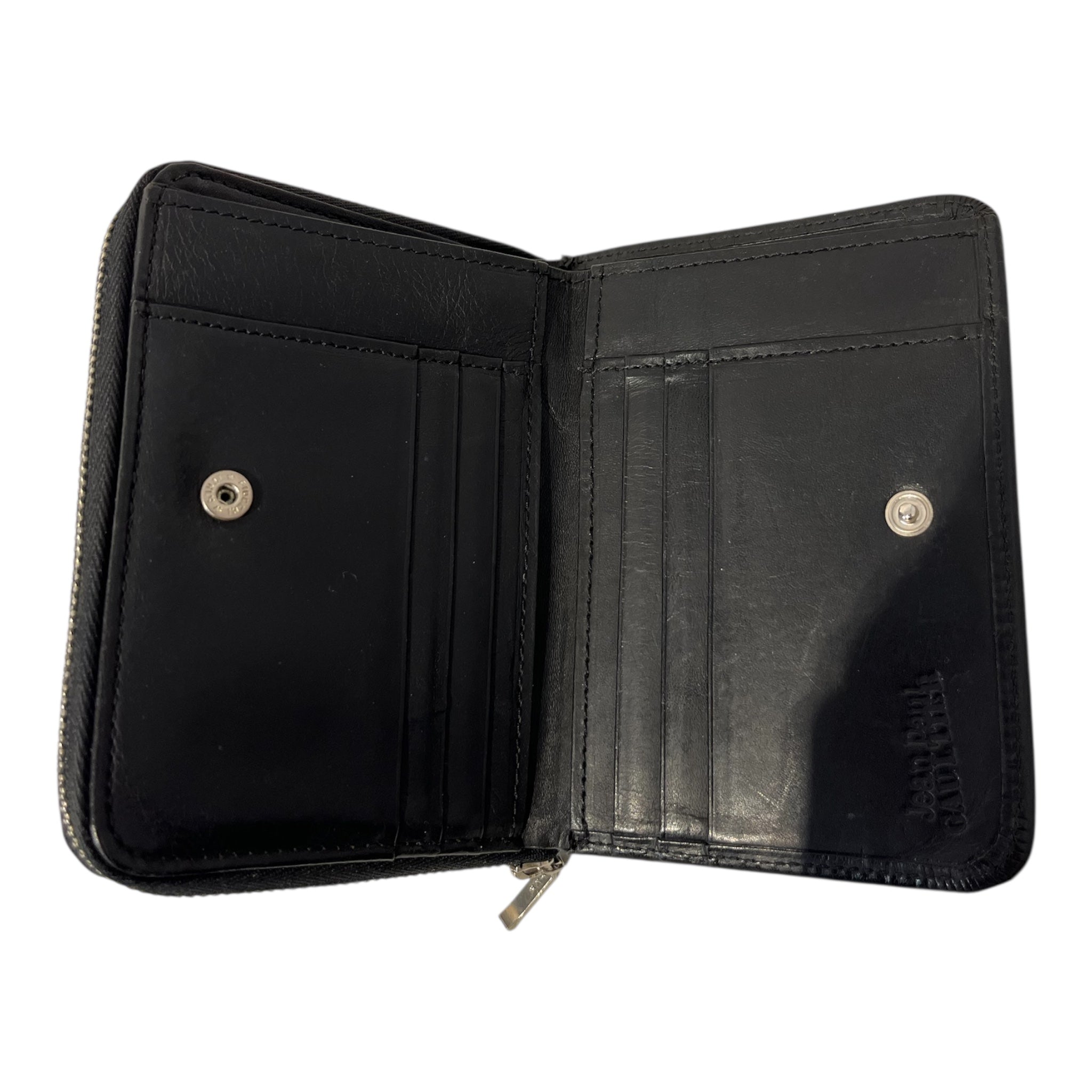 Jean Paul Gaultier/Bifold Wallet/Black/Leather/ view 3
