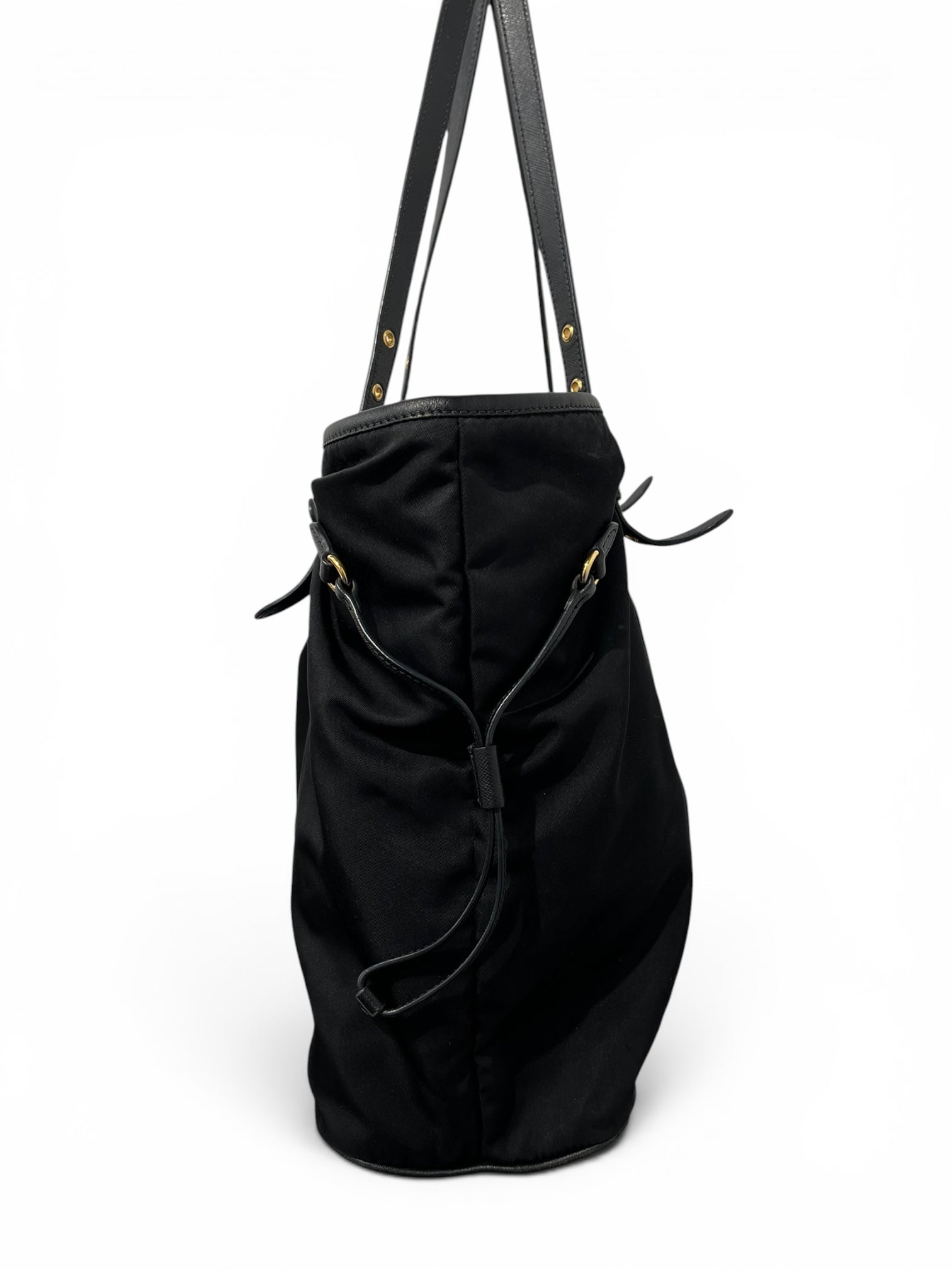 PRADA/Hand Bag/Nylon/BLK/NYLON TOTE FACTORY 165 view 4
