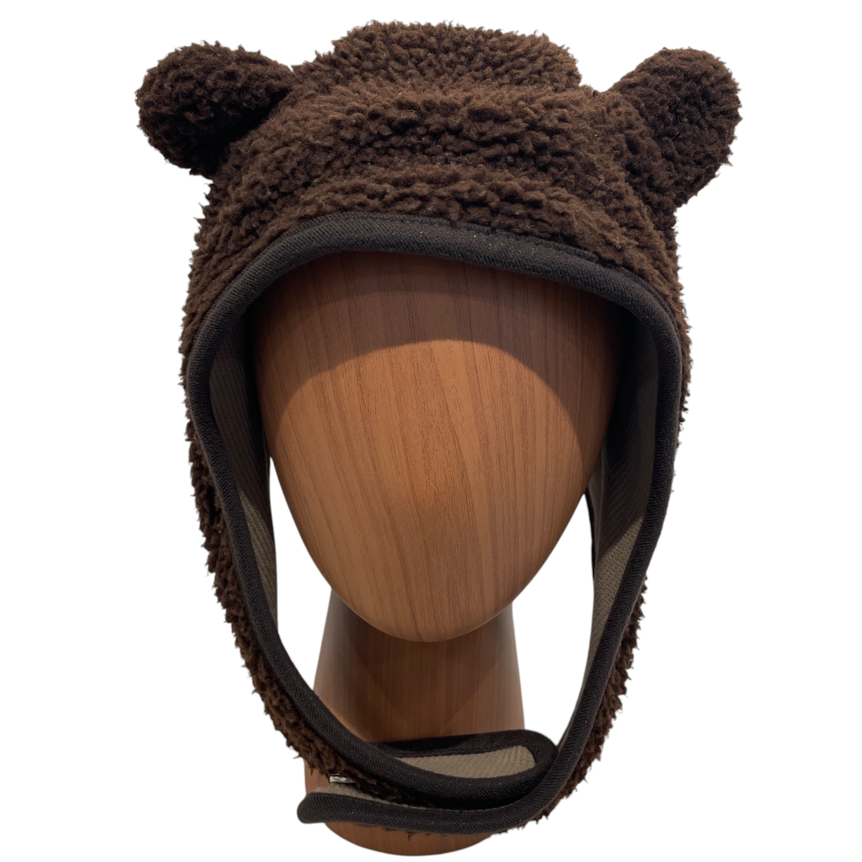 SAFETY BEAR/Hat/Acrylic/BRW/M's/ view 1