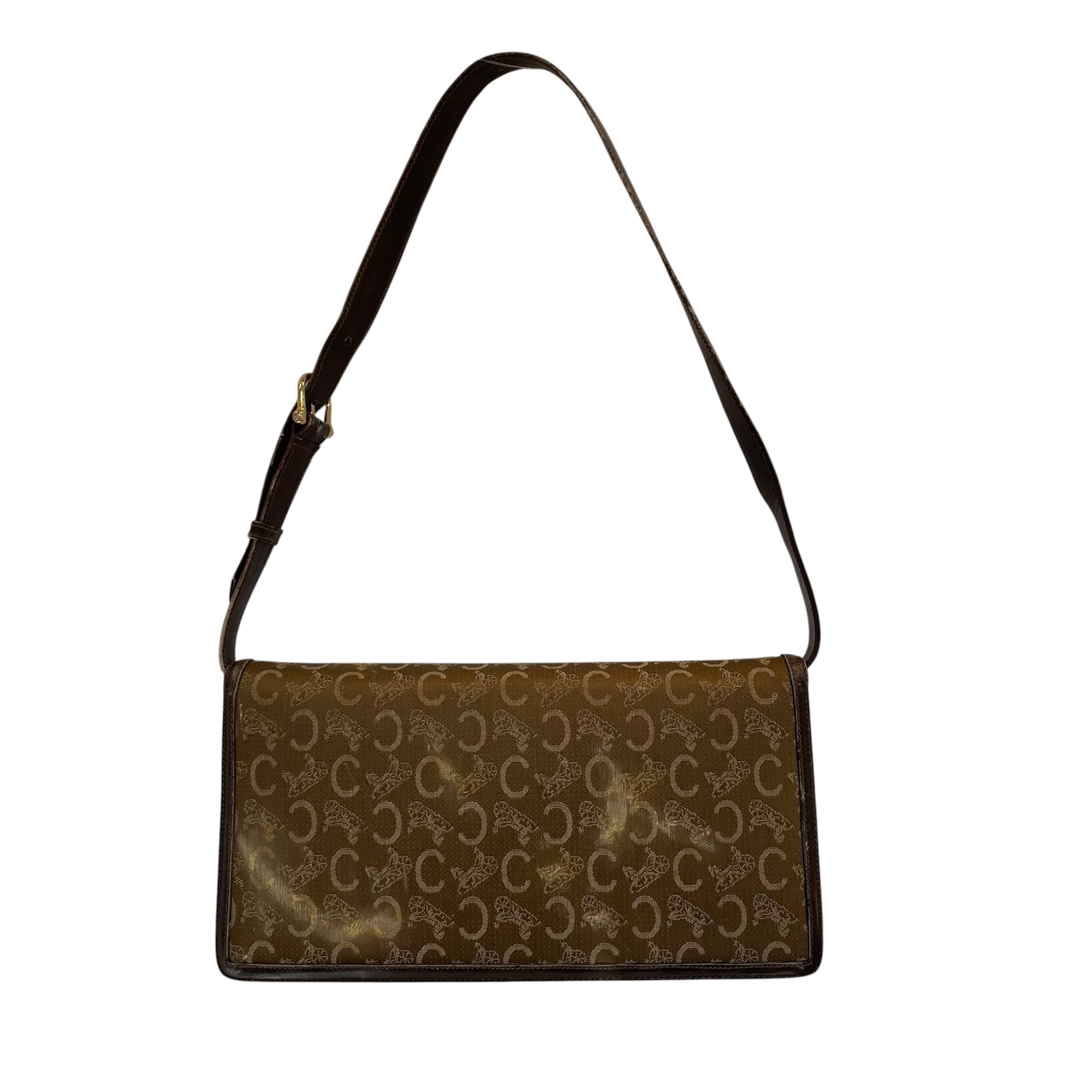 CELINE/Hand Bag/Monogram/IVR/macadam canvas view 2
