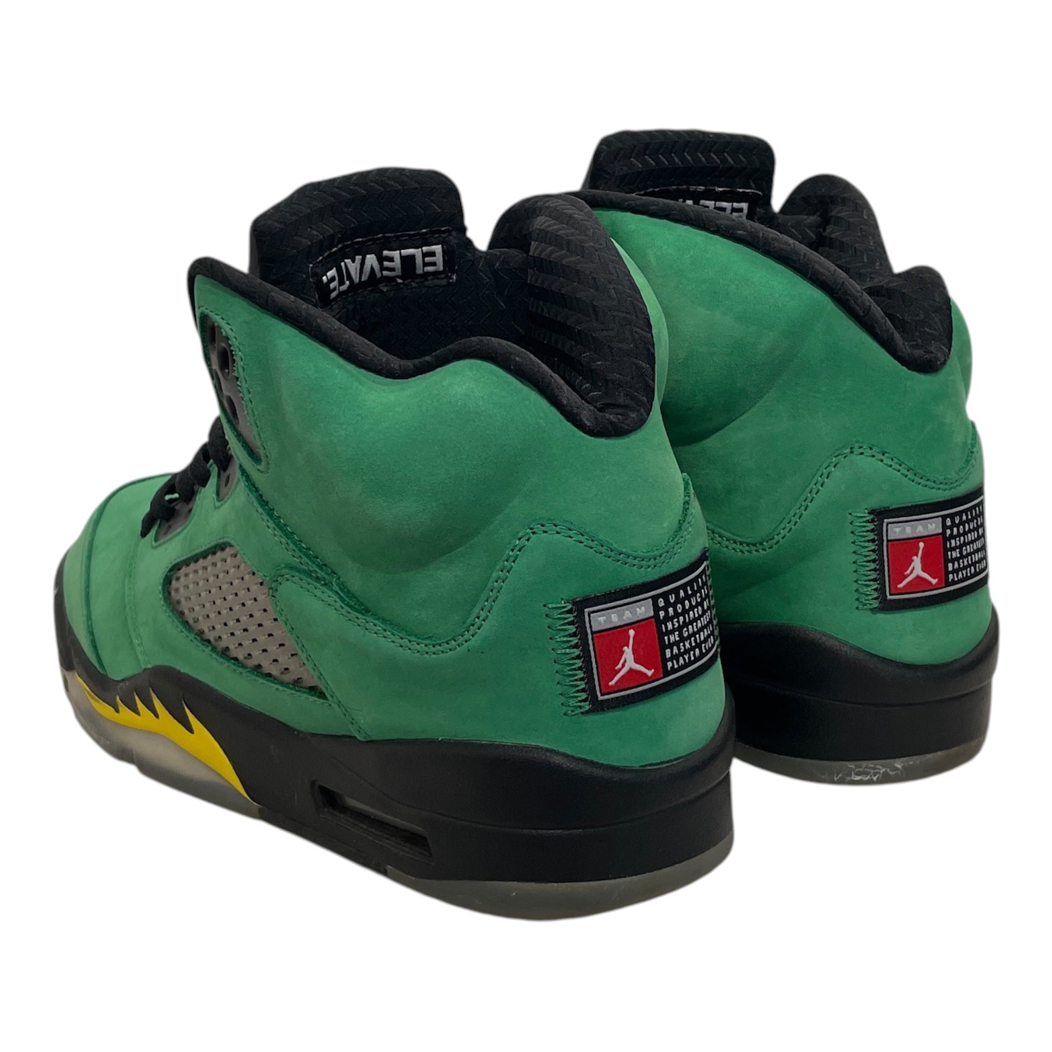 NIKE/AIR JORDAN 5 RETRO SE/Hi-Sneakers/US 9.5/Suede/GRN/CK6631-307 view 2