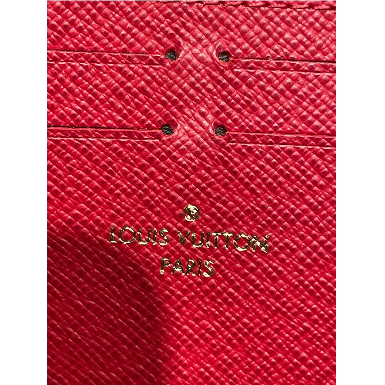 LOUIS VUITTON/Trifold Wallet/Leather/BRW/L's/Damier Ebene Clemence view 3