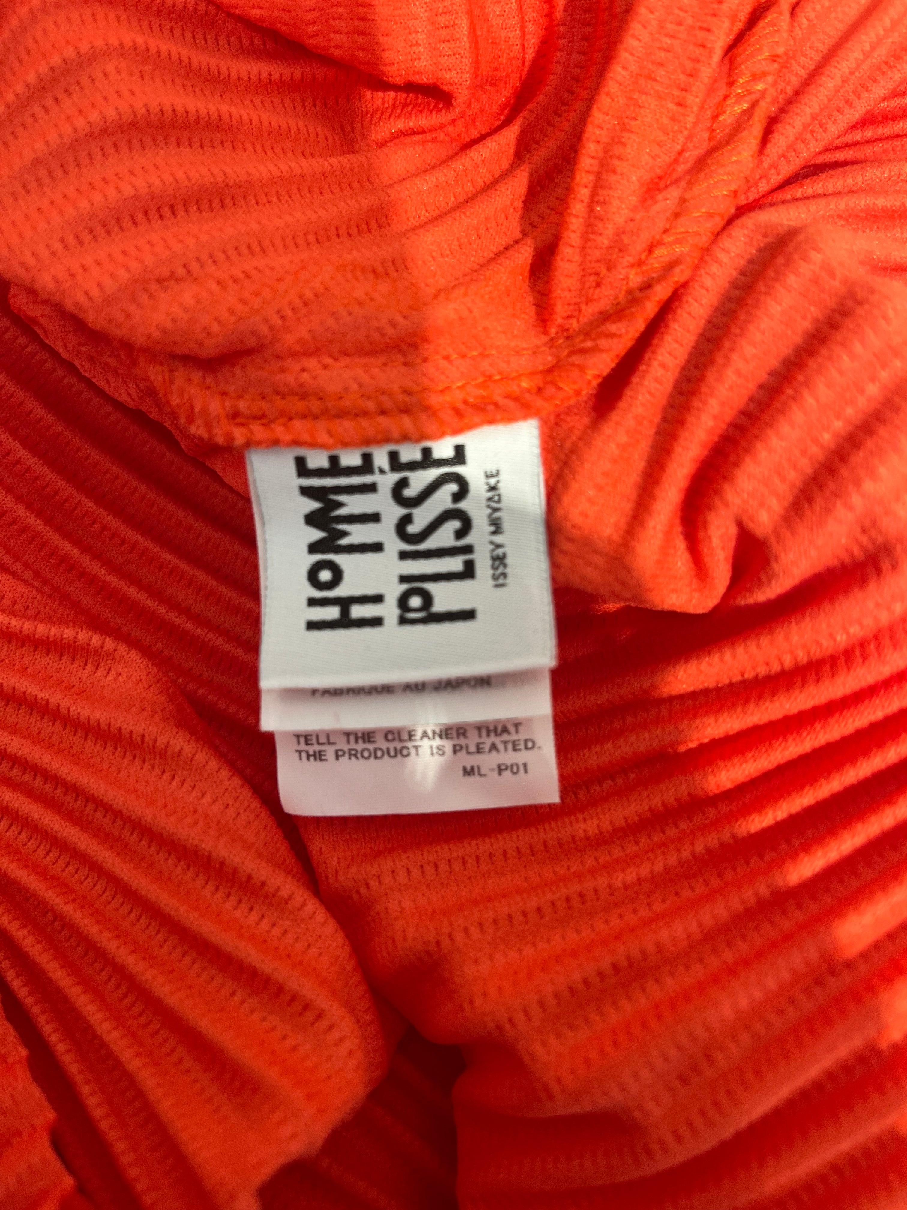ISSEY MIYAKE/Cut & Sew/2/Polyester/ORN/HOMME PLISSE PLEATED SHIRT view 3