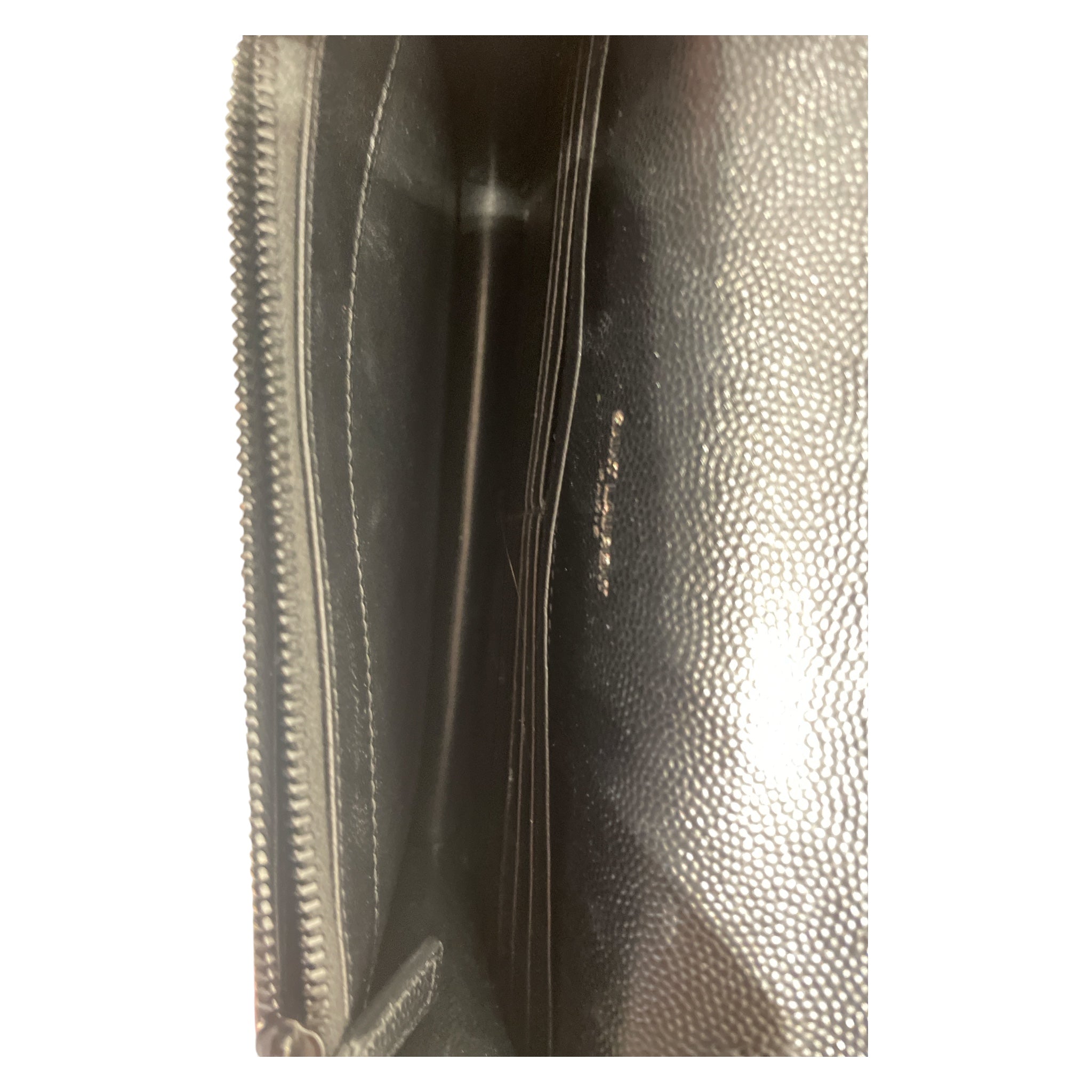 SAINT LAURENT/Cross Body Bag/Leather/BLK/Cassandra Quilted Bag view 3