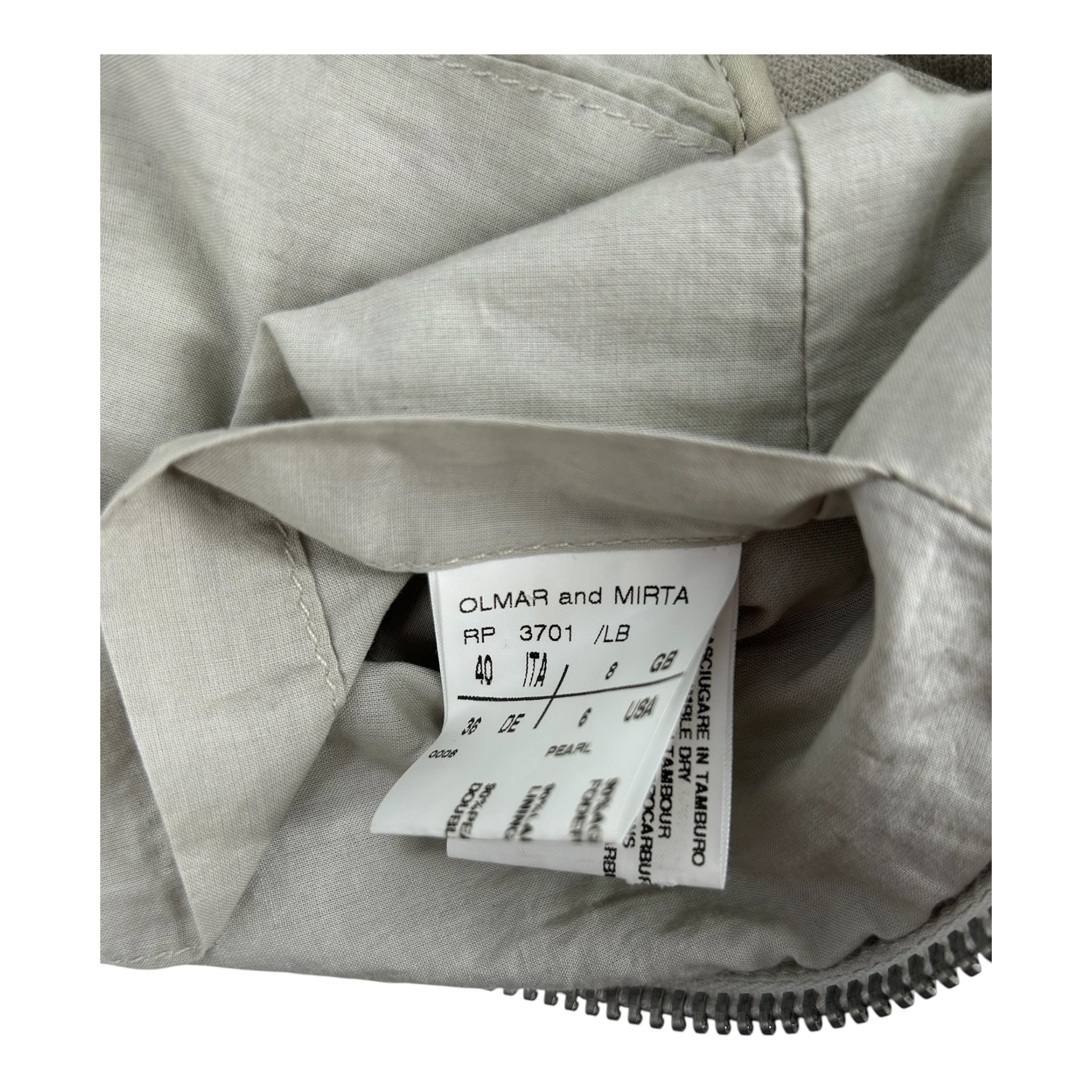 Rick Owens/Riders Jkt (S)/40/Leather/CRM/O&M RP 3701 RIDER view 3