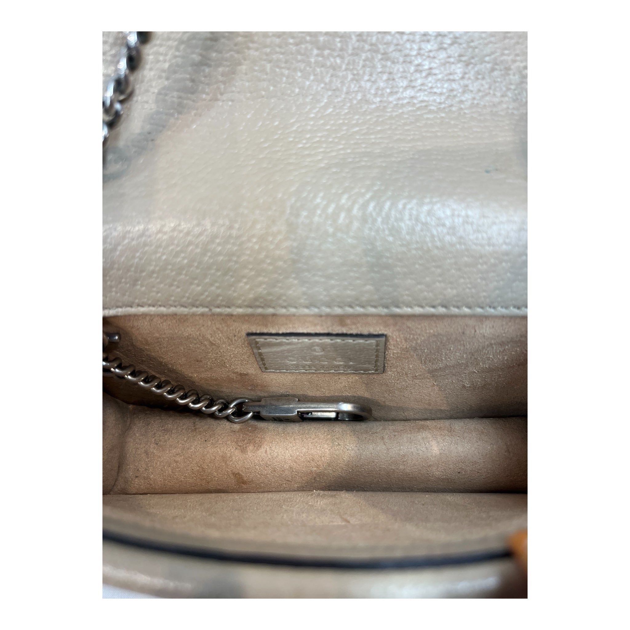 GUCCI/Cross Body Bag/Monogram/CRM/SUPREME DIONYSUS MINI view 5