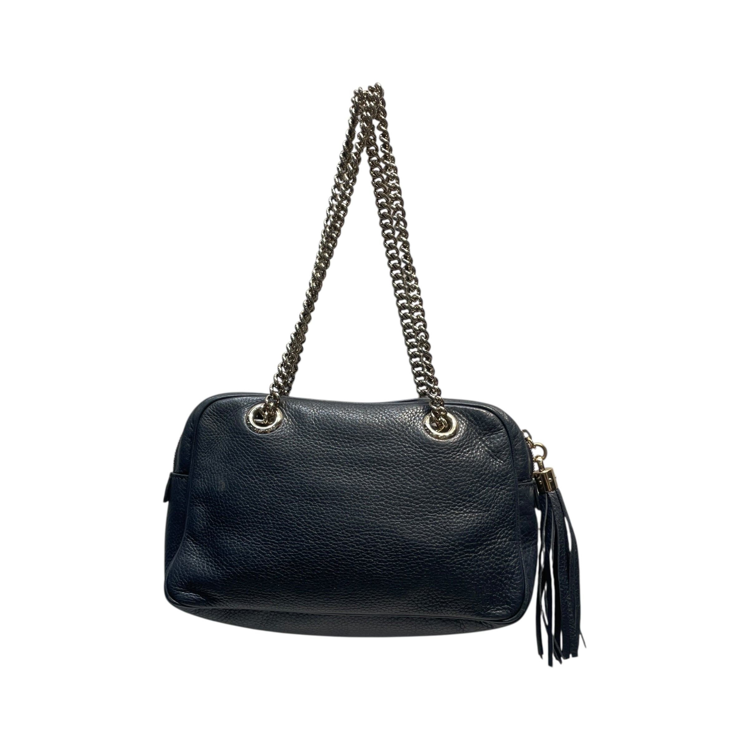 GUCCI/Bag/Leather/NVY/SOHO CROSS BODY view 2