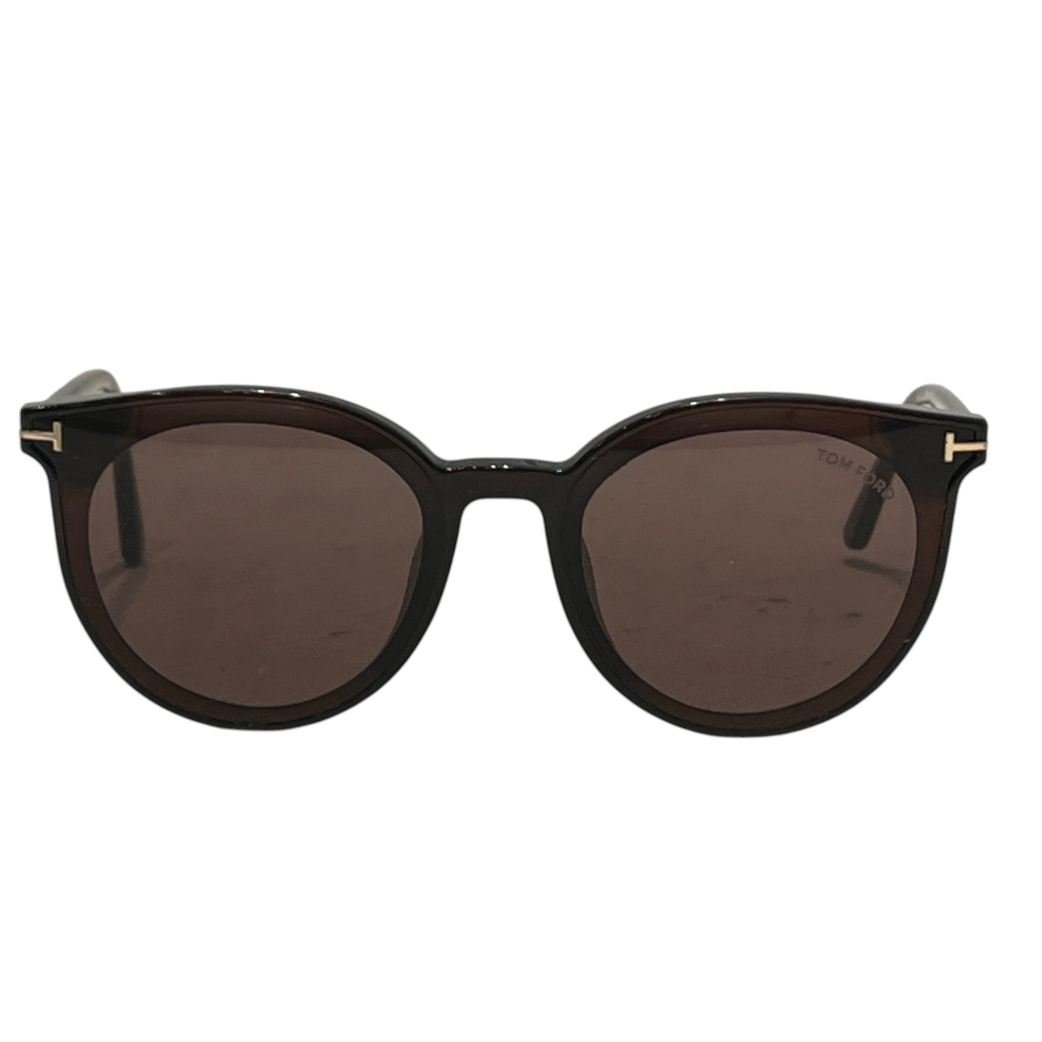 TOM FORD/Sunglasses/Celluloid/BRW/Round/M's/TF807-K 48E ROUND BROWN FRAME view 1