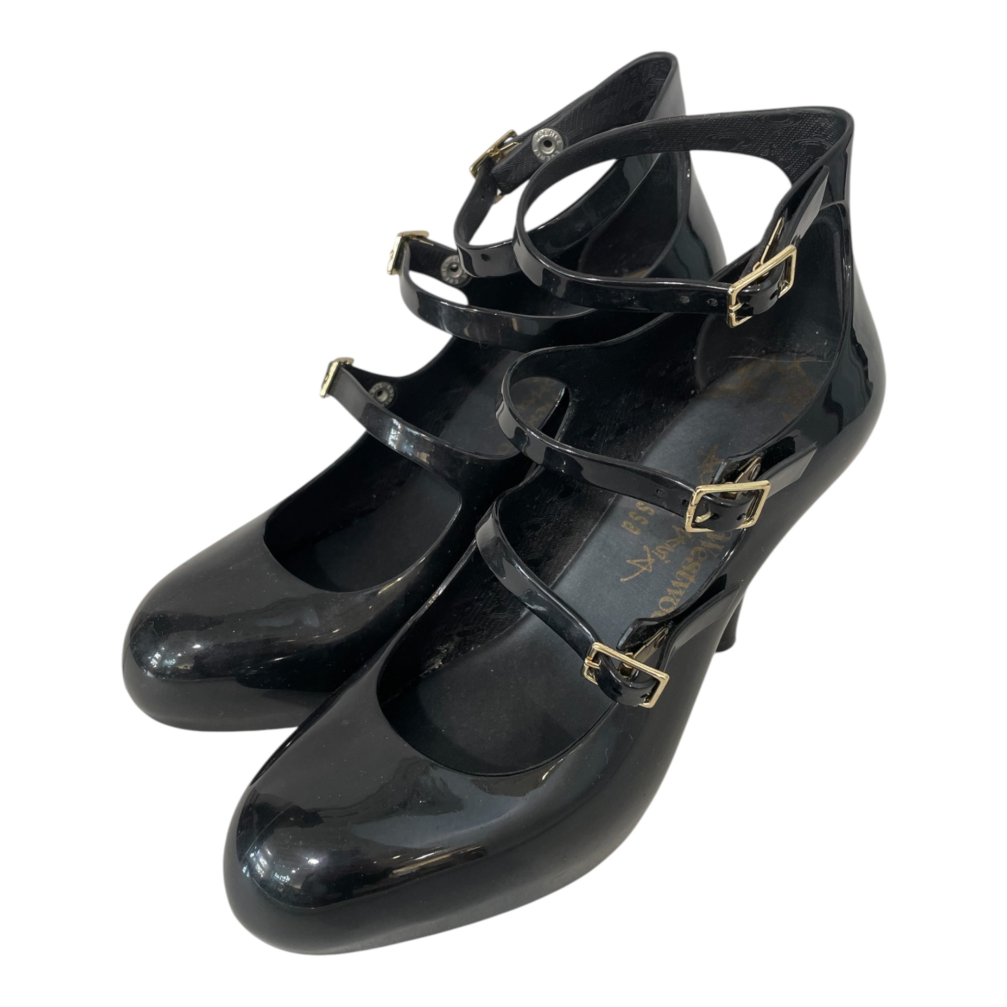 Vivienne Westwood/melissa/Heels/US 8/Polyester/BLK/FLORENCE BRIDGERTON view 1