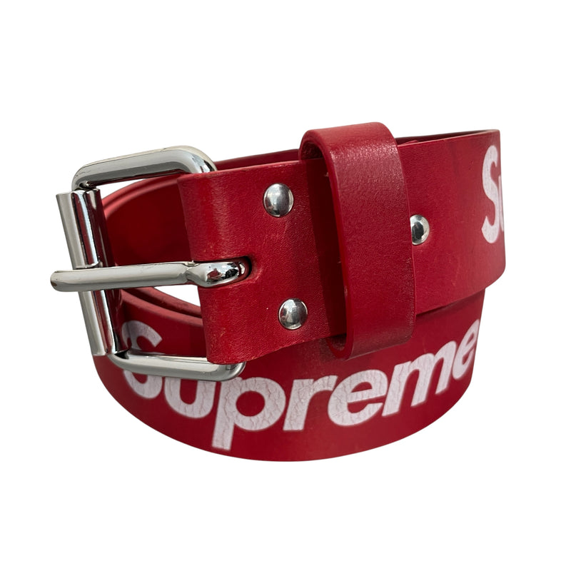 Supreme/Belt/M/Cowhide/RED/SUPREME REPEAT RED BELT