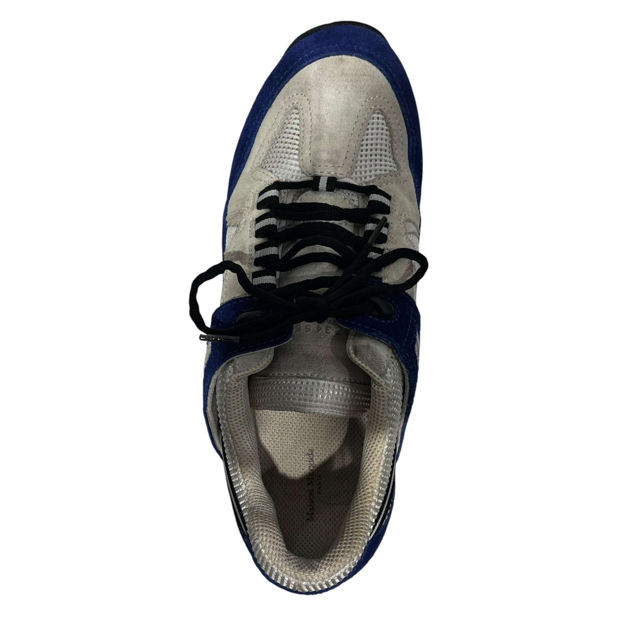 Maison Margiela/Low-Sneakers/EU 45/Border/BLU/ view 3