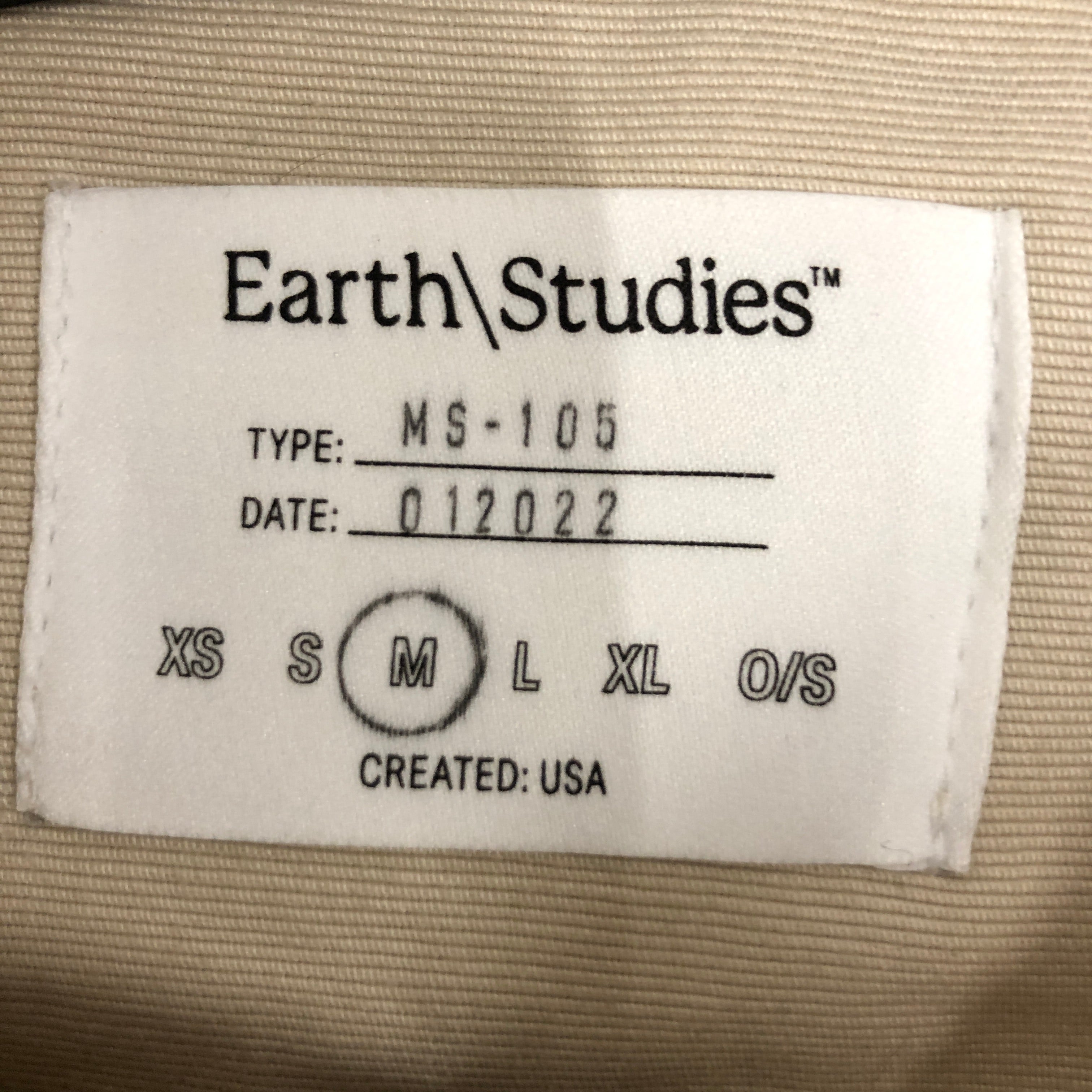 Earth\Studies/Jacket/M/Cotton/BEG/ view 3