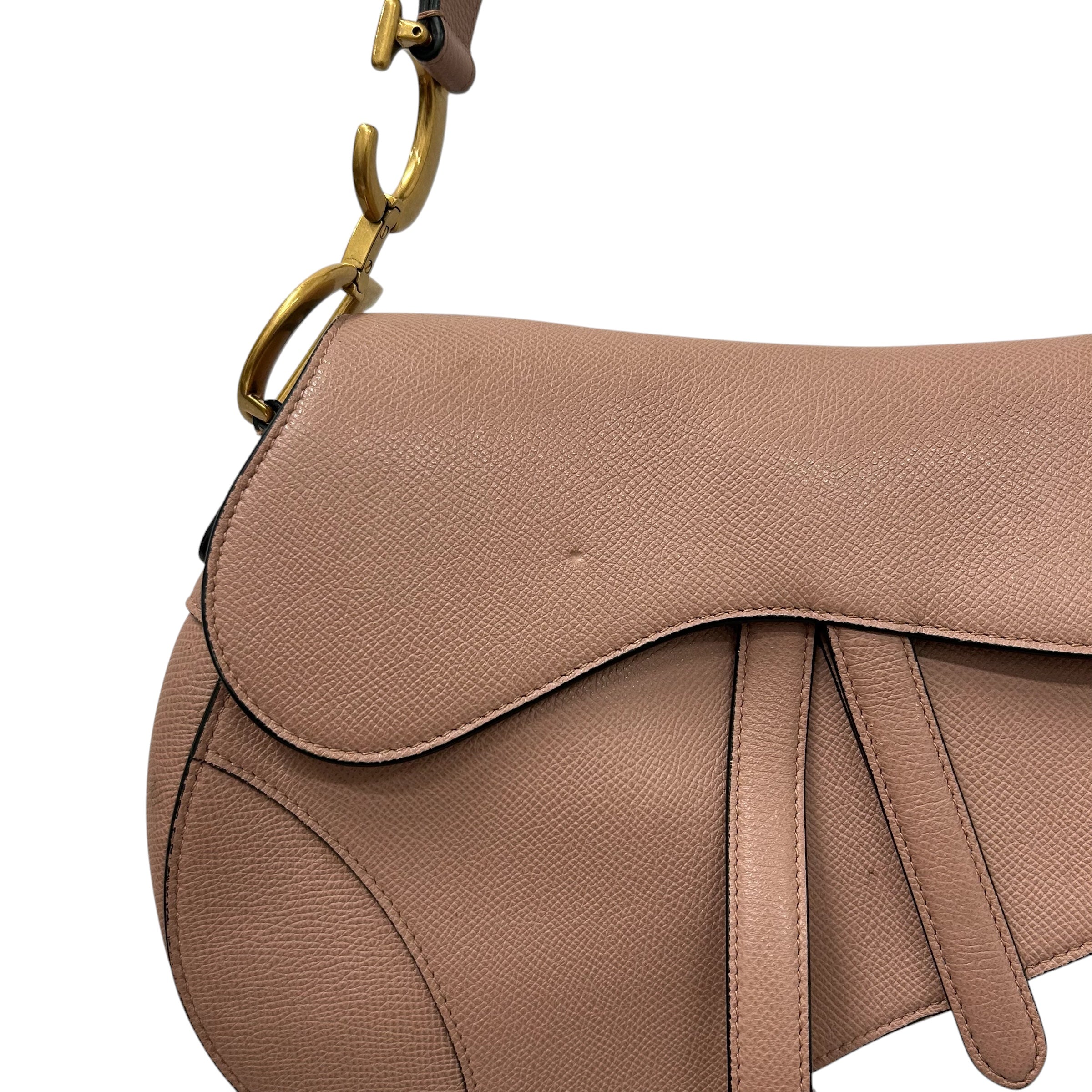 Christian Dior/Hand Bag/Leather/PNK/The Saddke Bag |Gold| view 3