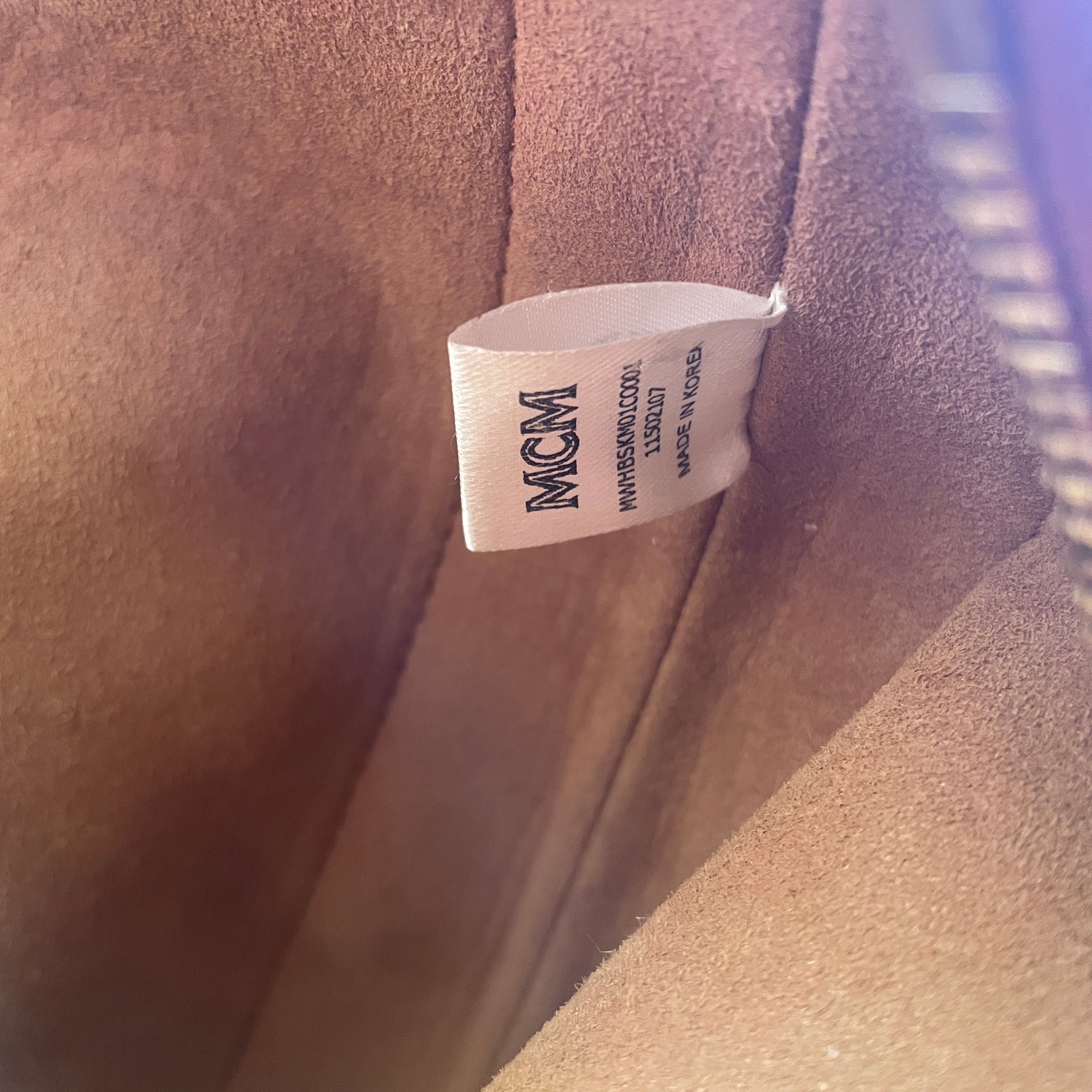 MCM/Bag/Monogram/Leather/BRW/ view 5