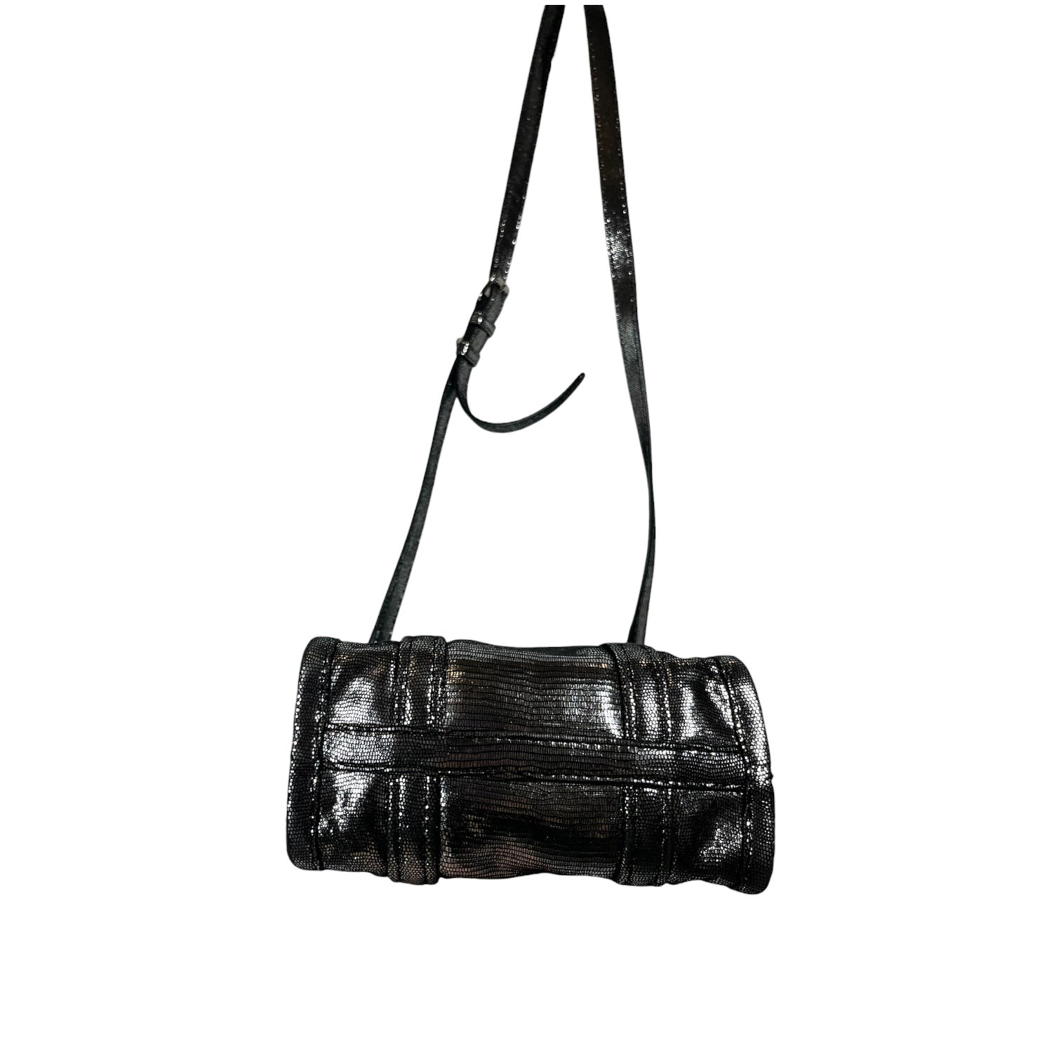 BALENCIAGA/Cross Body Bag/Iridescent/Leather/SLV/SILVER DISCO BAZAAR view 5