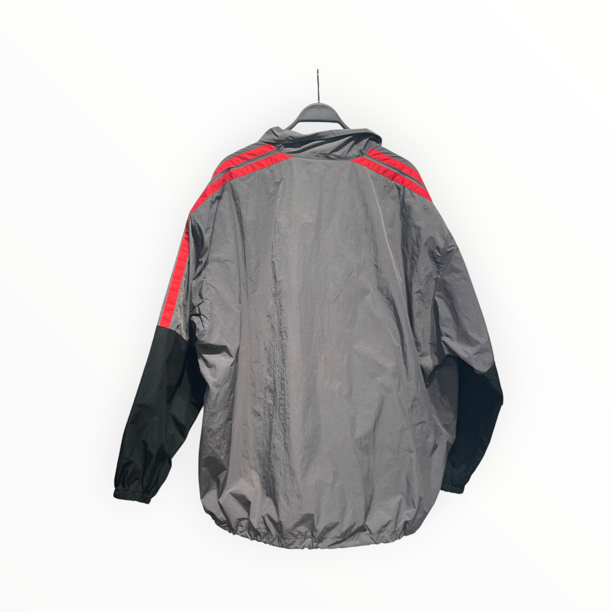 BALENCIAGA/Windbreaker/50/Nylon/GRY/TRACK JACKET view 2