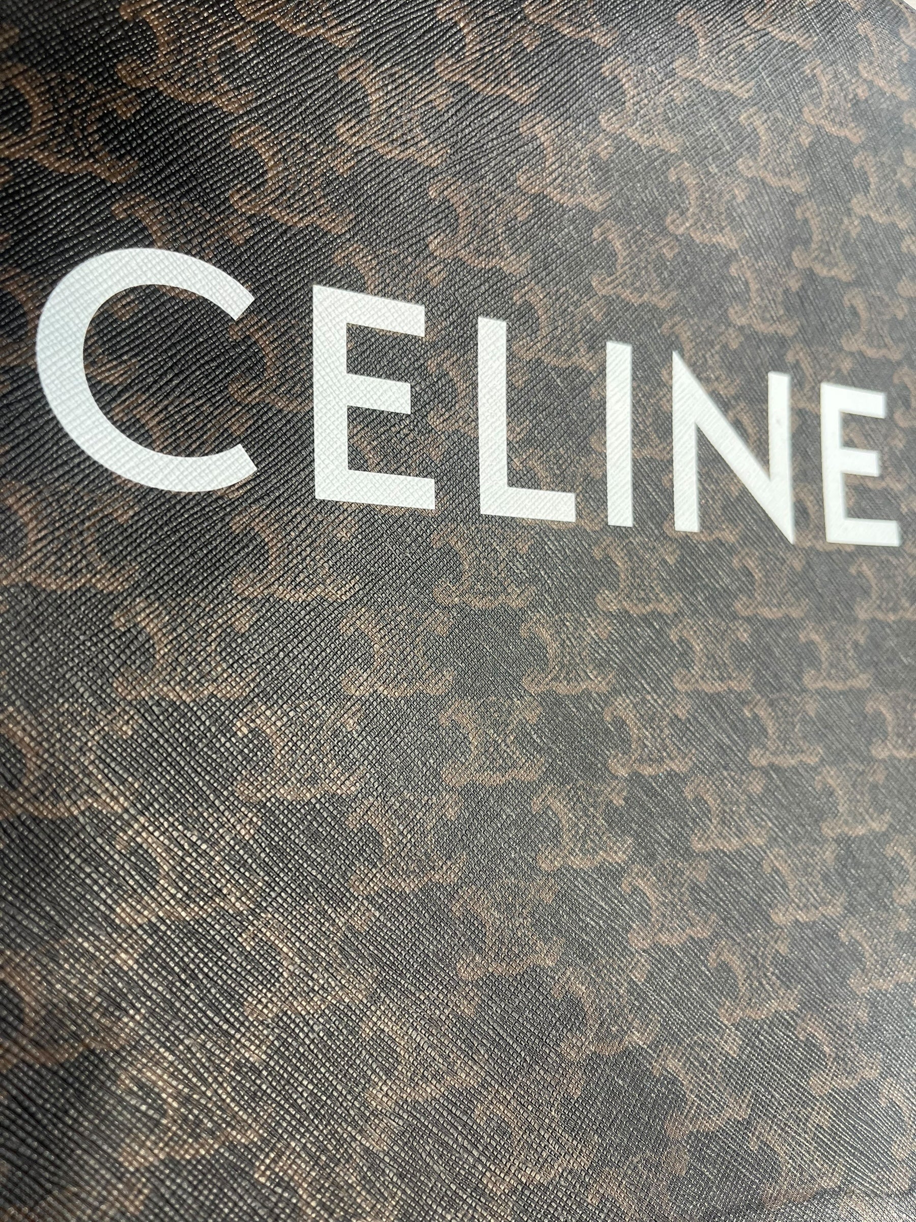 CELINE/Tote Bag/Monogram/Cotton/BRW/LOGO MONOGRAM TOTE view 6