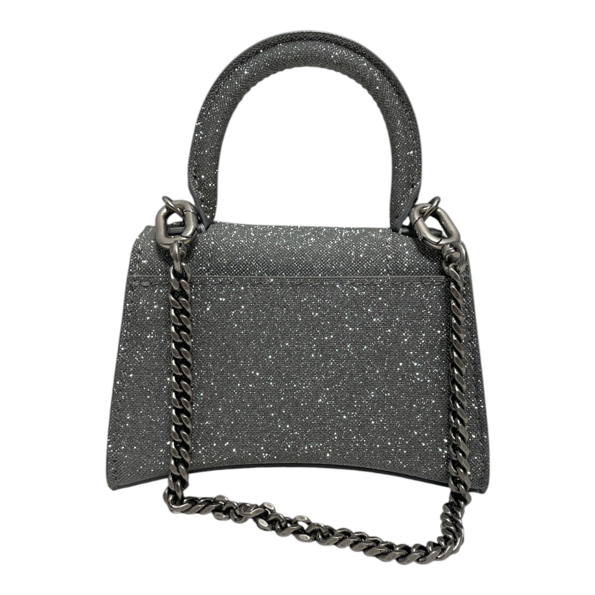 BALENCIAGA/Bag/Glitter/SLV/mini glitter bag view 2
