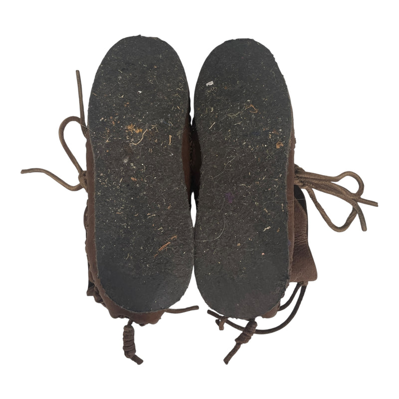 CABANE de ZUCCa/Boots/US 9/Leather/BRW/ELF FRINGE BOOT