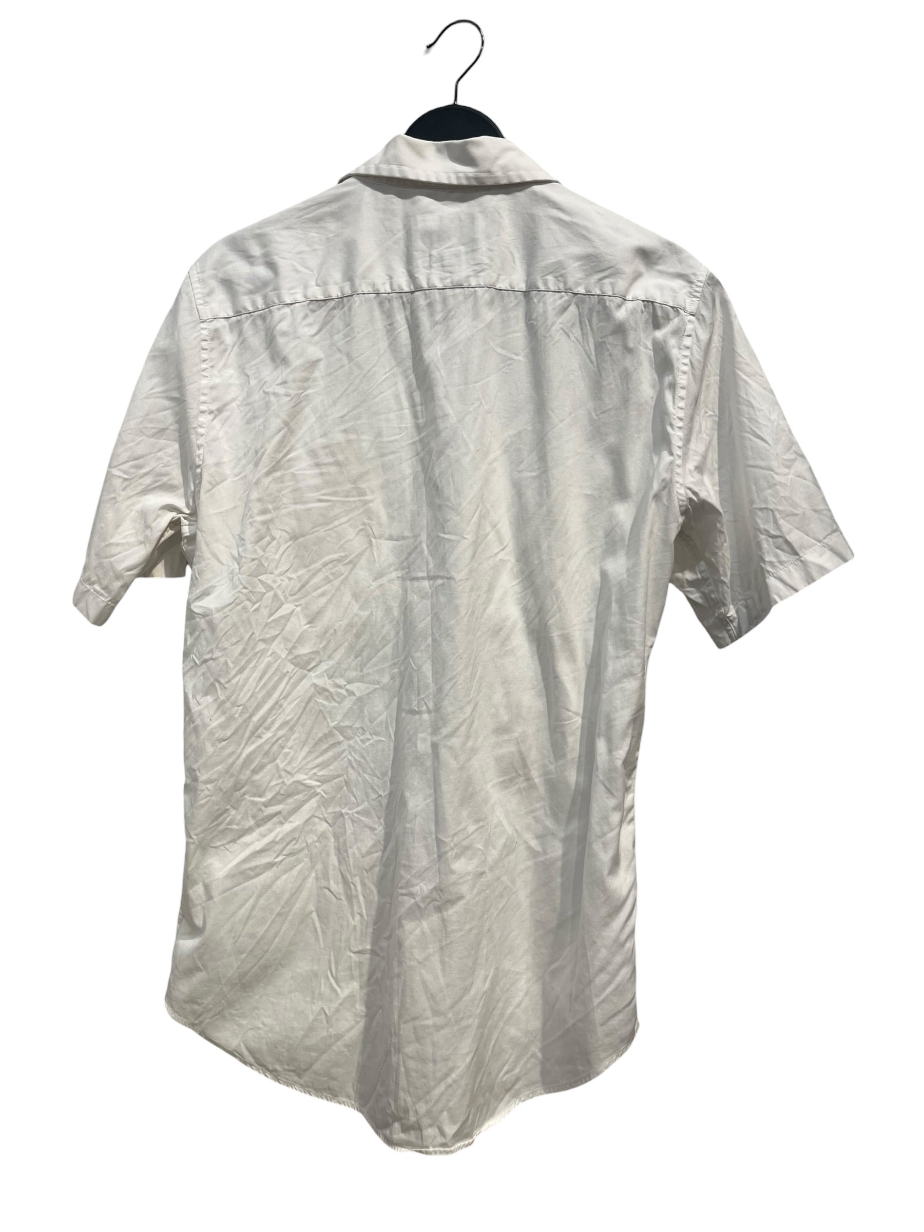 Vivienne Westwood MAN/SS Shirt/50/Cotton/WHT/gold orb logo bottom view 2