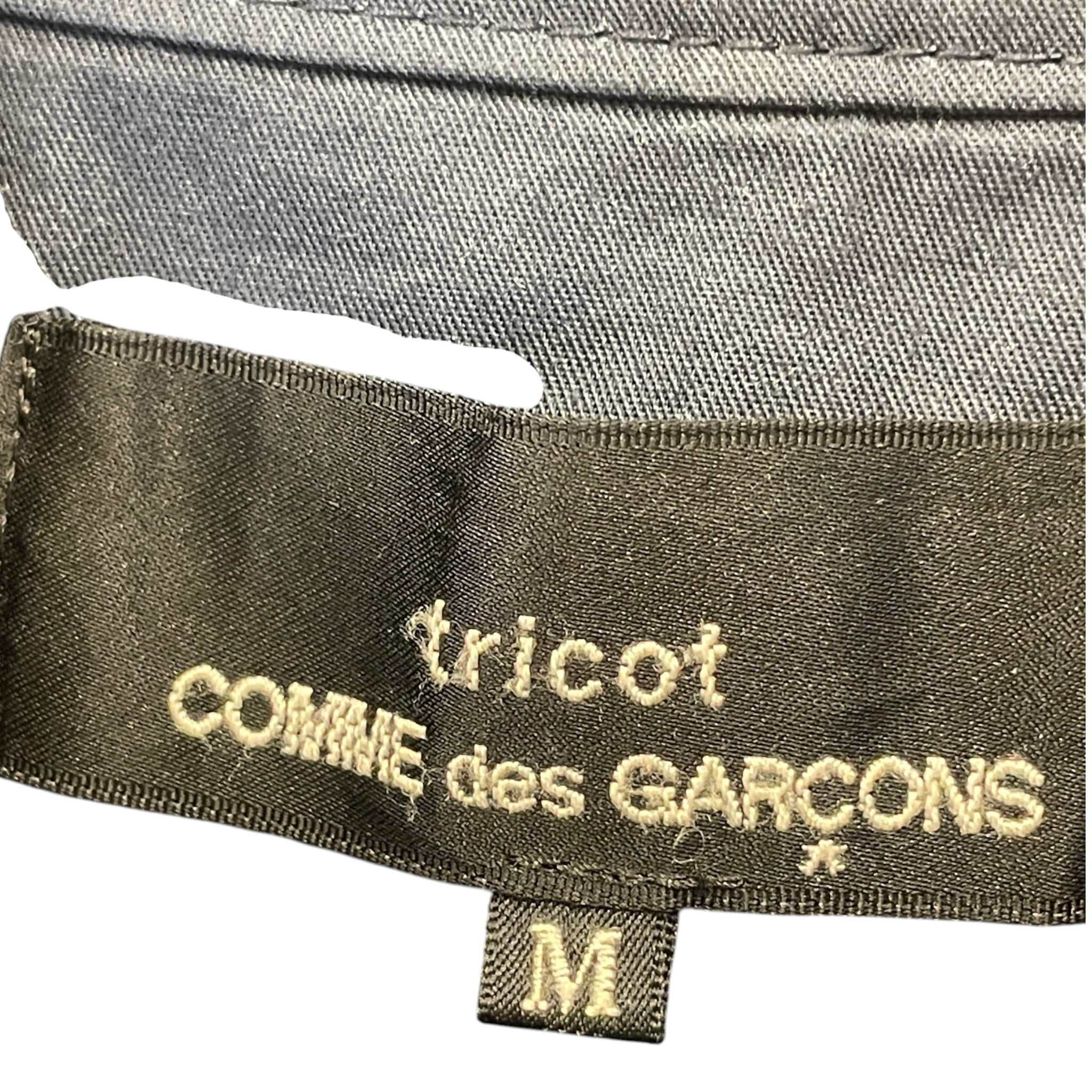 COMME des GARCONS/Trench Coat/M/Cotton/NVY/TRICOT COMME DES GARCONS view 4
