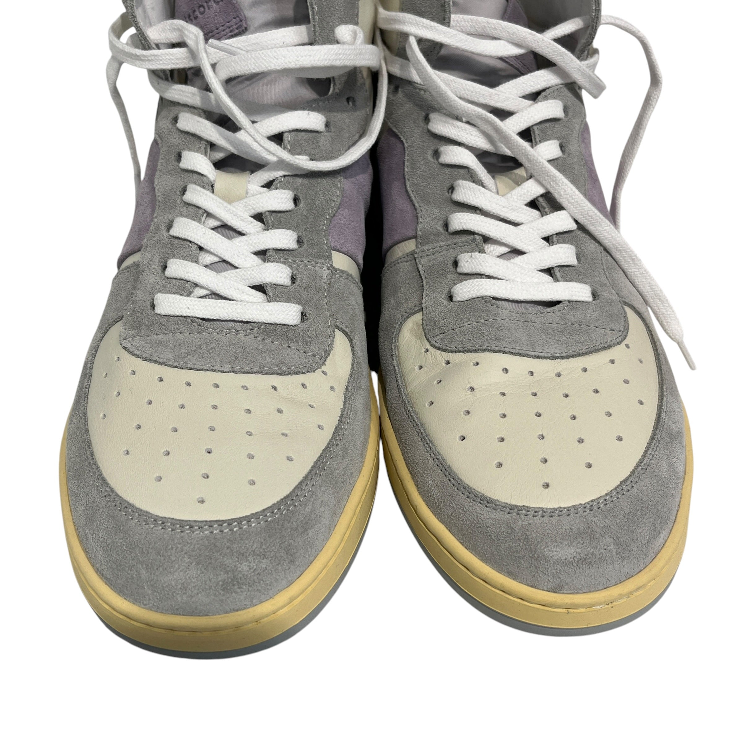 COLLEGIUM/discord/Hi-Sneakers/EU 44/Cotton/GRY/BURPLE SUEDE view 6