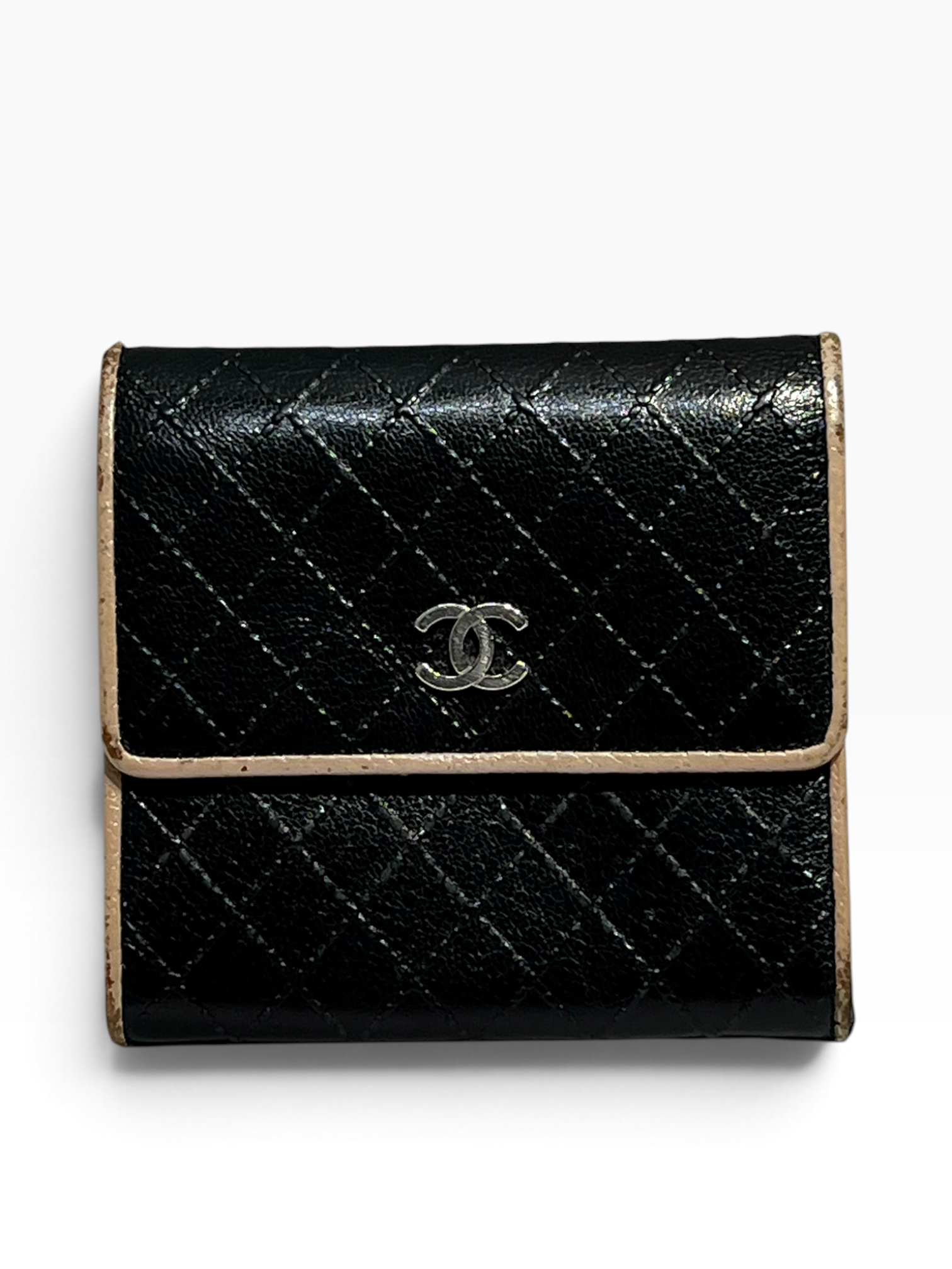 CHANEL/Wallet/Leather/BLK/L's/ view 1