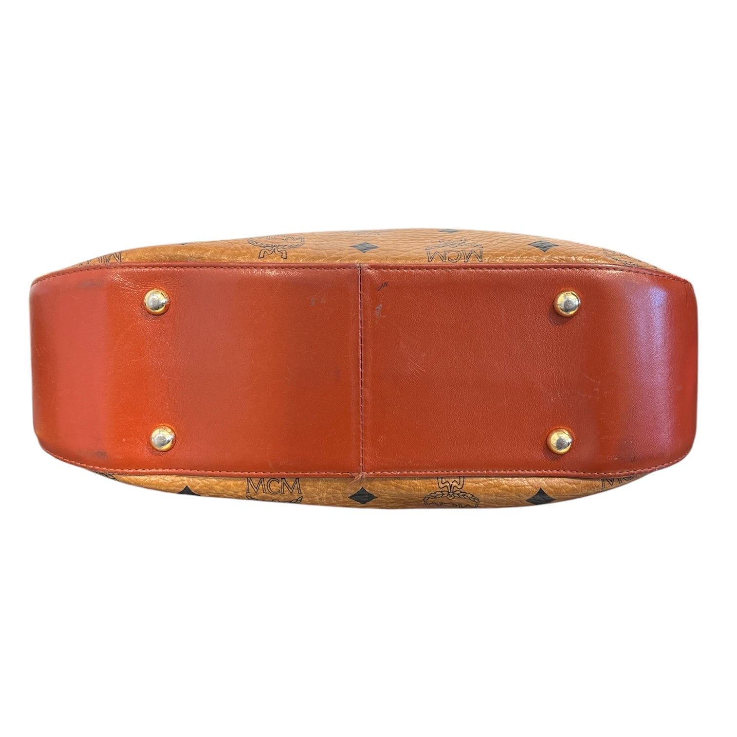 MCM/Bag/Monogram/Leather/CML/VISETOS COGNAC PURSE view 3