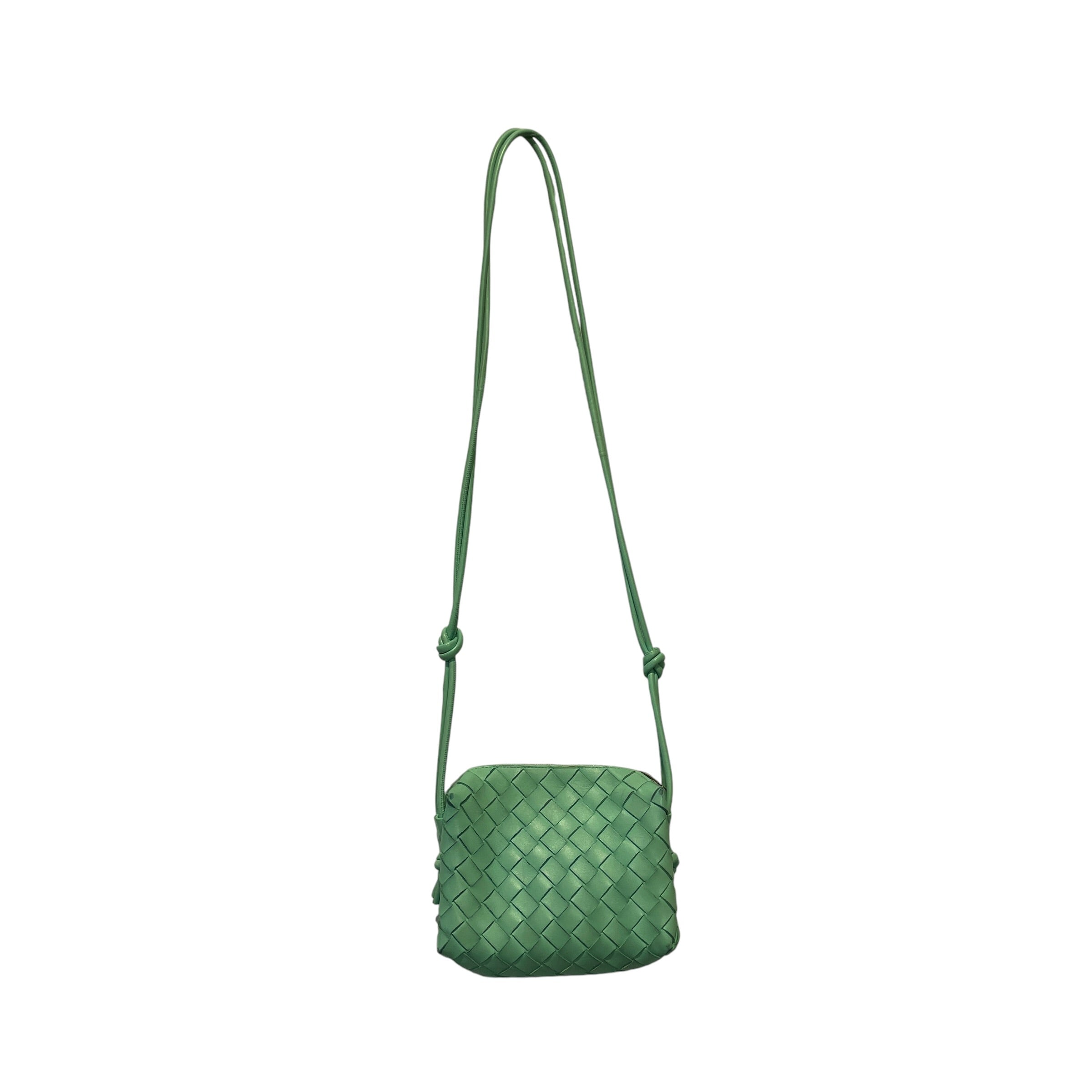 BOTTEGA VENETA/Bag/Leather/GRN/INTRECCIATO MINI LOOP view 1