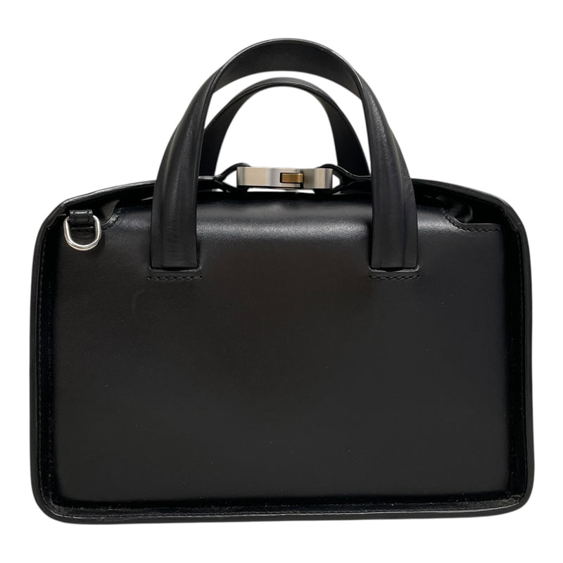 1017 ALYX 9SM(ALYX)/Cross Body Bag/S/Leather/BLK/buckle top body strap