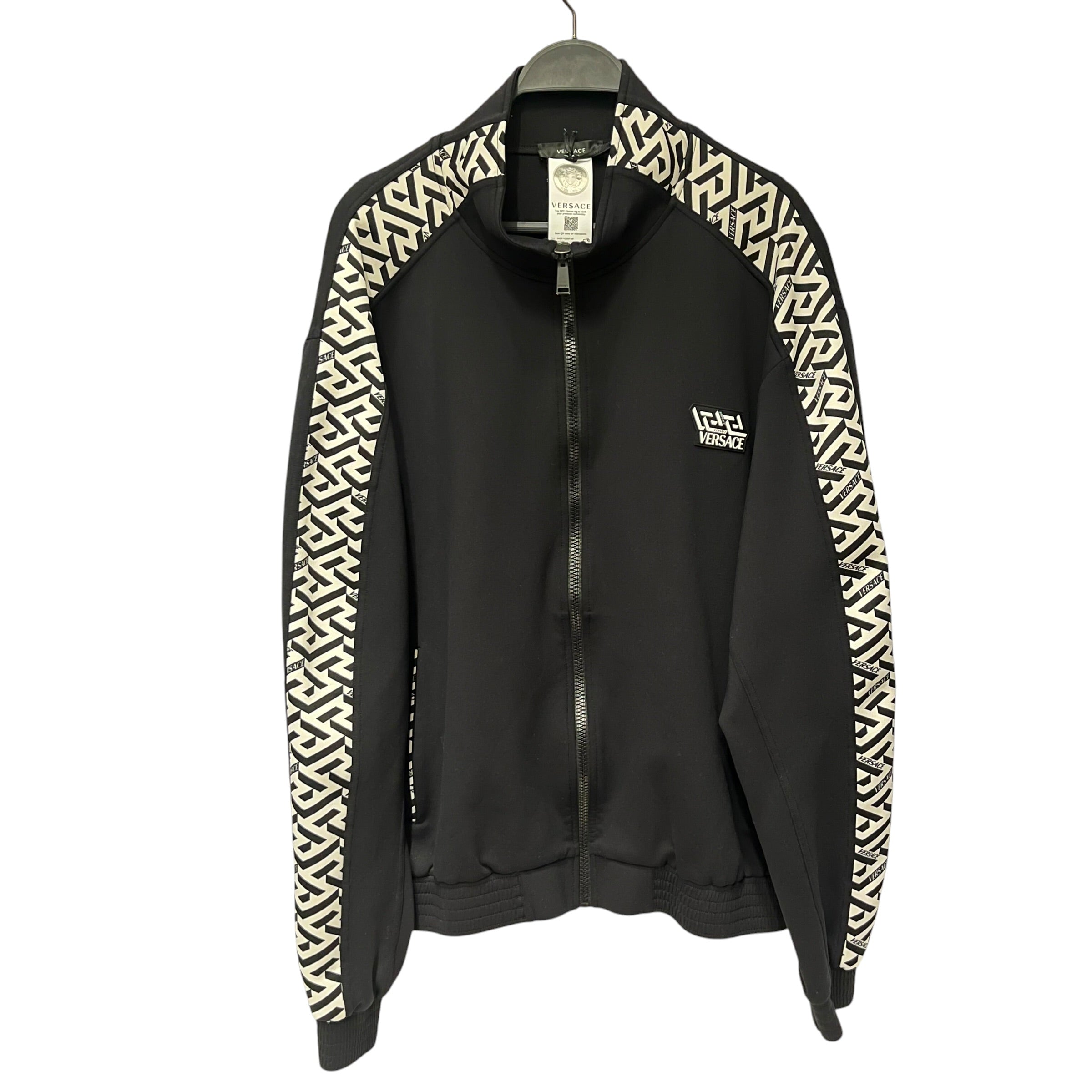 VERSACE/Jacket/L/BLK/greca view 1
