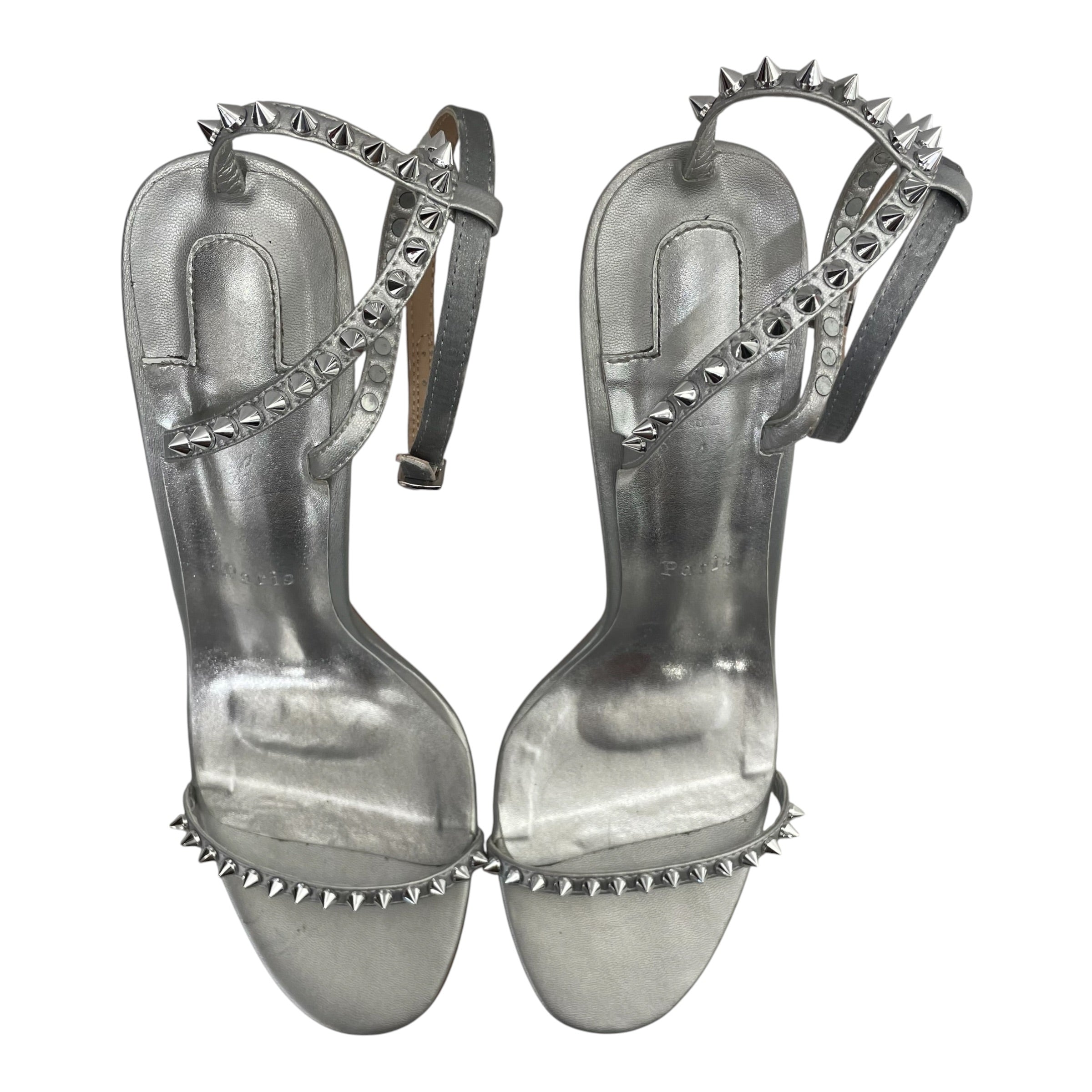 Christian Louboutin/Heels/EU 42/SLV/so me 100 spike sandals view 6