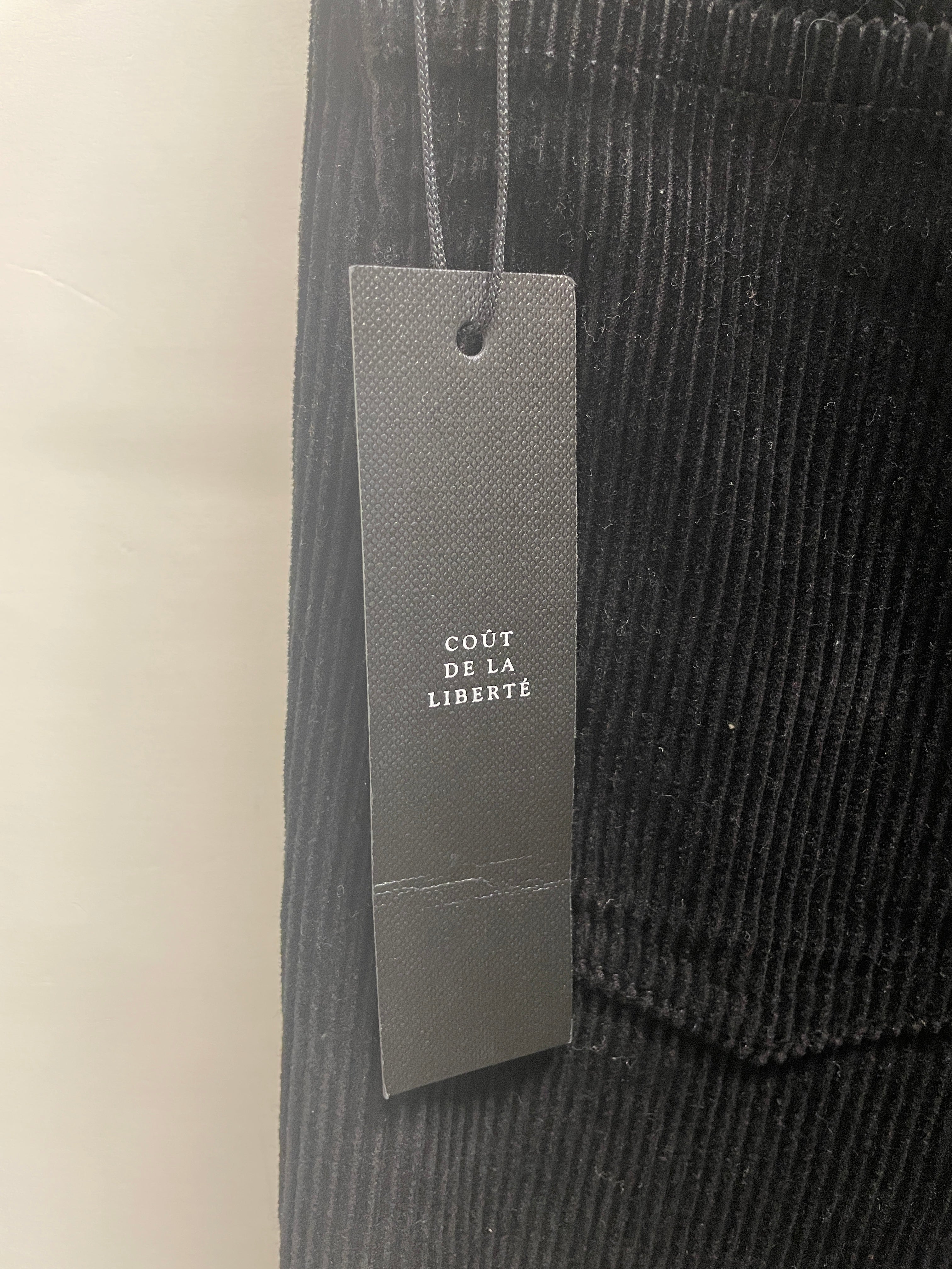 COUT DE LA LIBERTE/Bottoms/25/Cotton/BLK/COURD, BELL BOTTOMS view 5