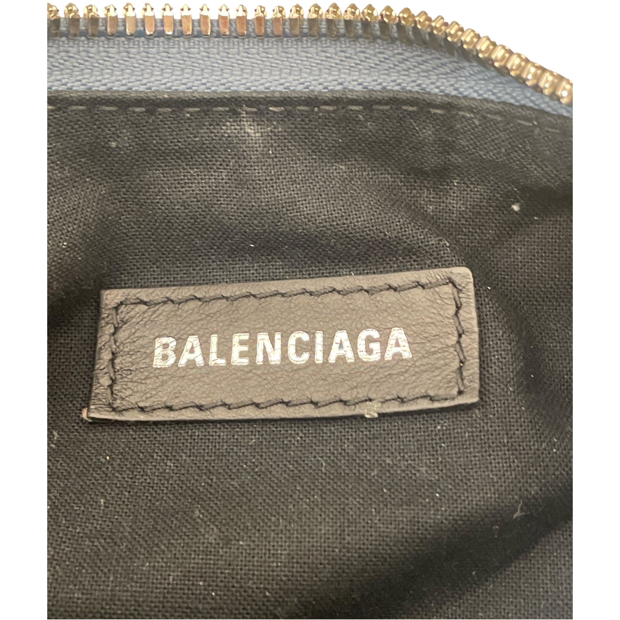 BALENCIAGA/Cross Body Bag/All Over Print/Denim/IDG/DENIM CAGOLE view 4