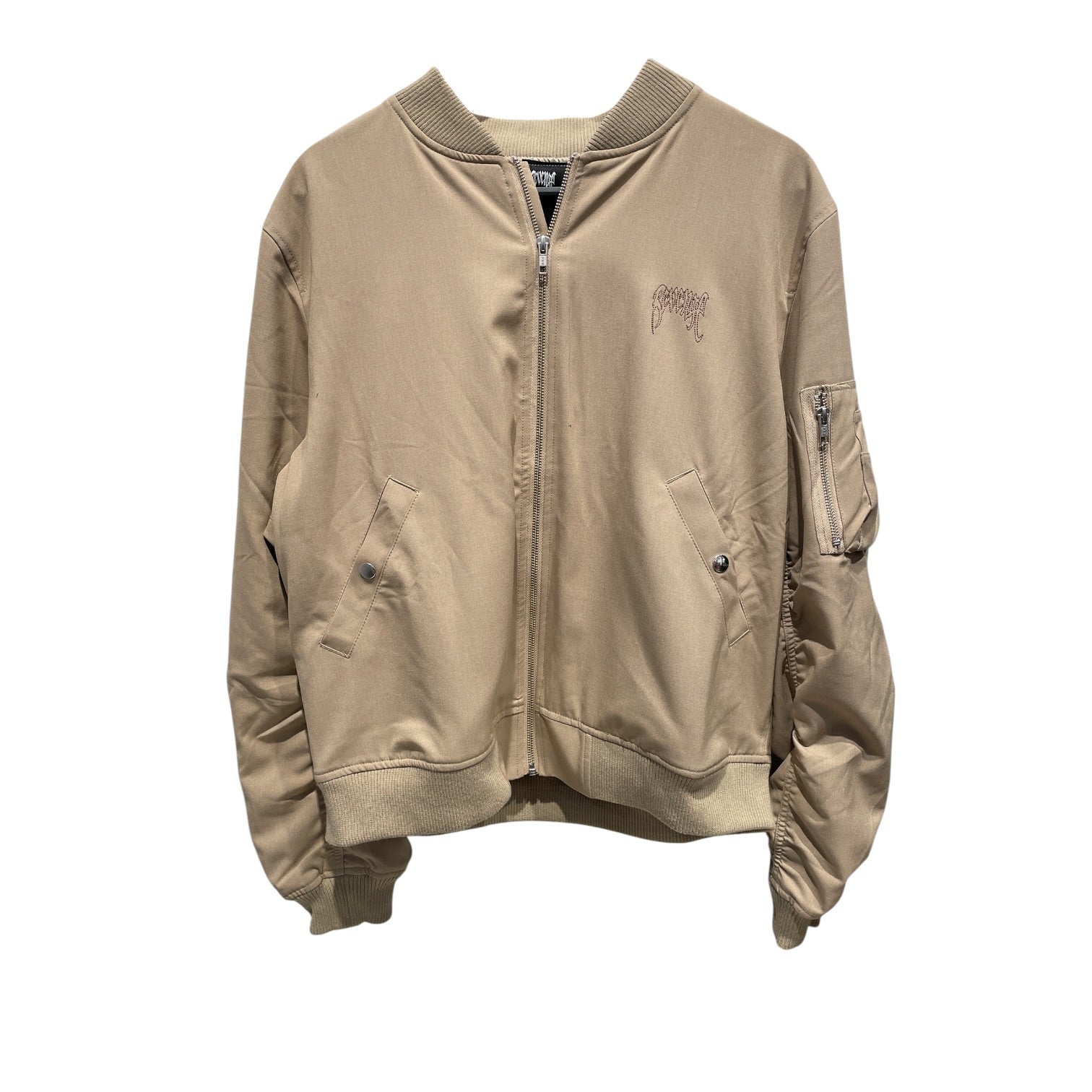 Revenge/Jacket/M/Cotton/BEG/bomber view 1