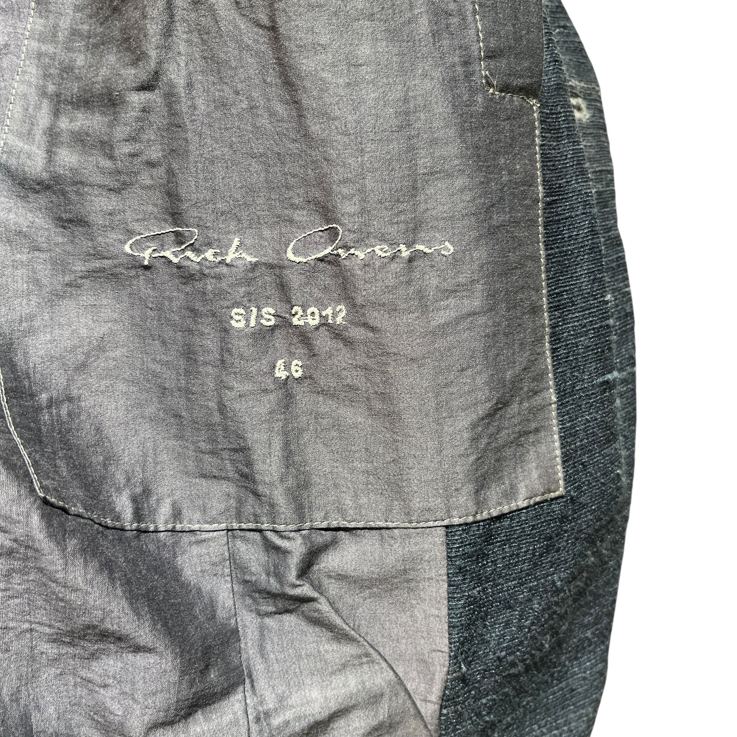 Rick Owens/Tailored Jkt/46/Wool/GRY/ view 5
