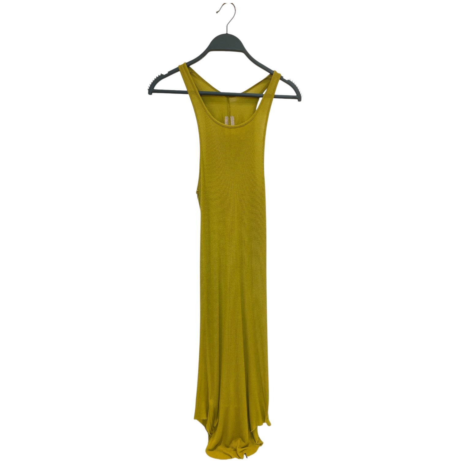 Rick Owens/Dress/L/Acrylic/GRN/ACID GREEN DRESS/RAW HEM F/W23 view 1