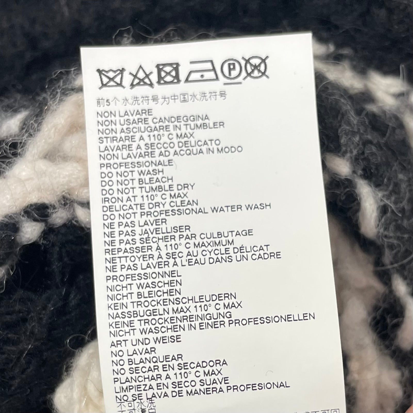 MARNI/Heavy Sweater/52/Wool/BLK/ view 4