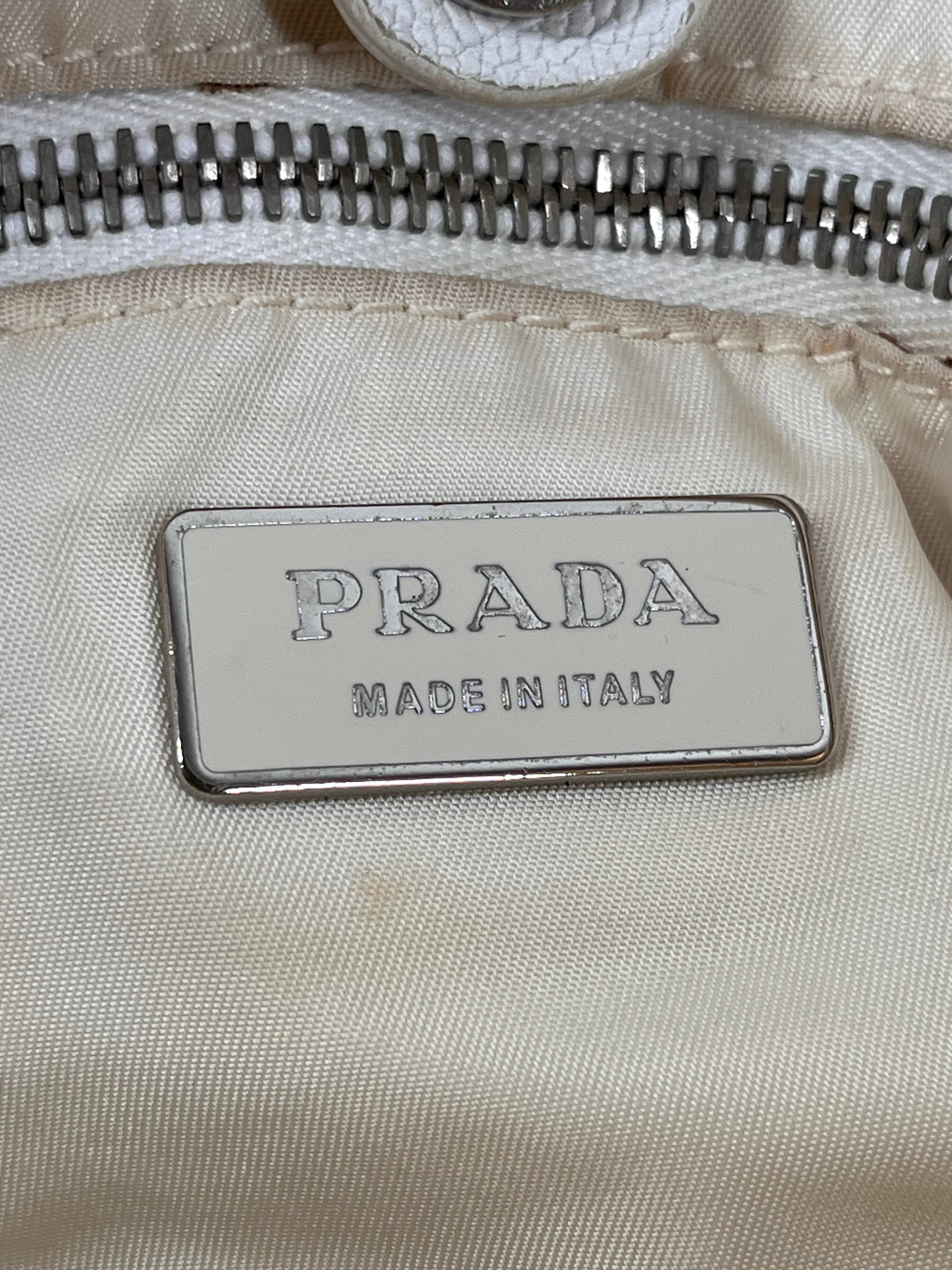 PRADA/Tote Bag/CRM/canvas tote view 4