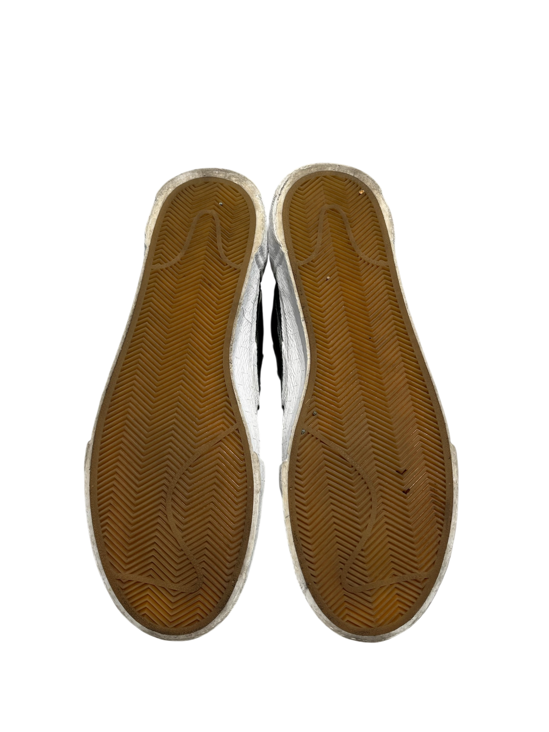 NIKE/Sacai/Low-Sneakers/US 12/Border/Leather/GRY/BV0072-002 view 7