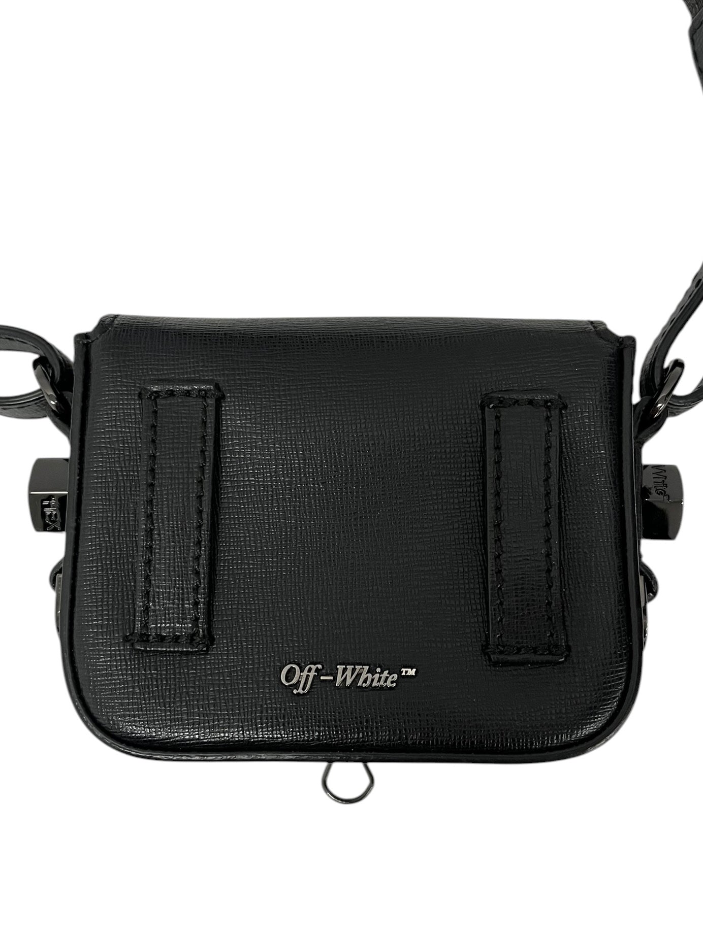 OFF-WHITE/Cross Body Bag/Graphic/BLK/small clip rrossbody blk/wht view 4