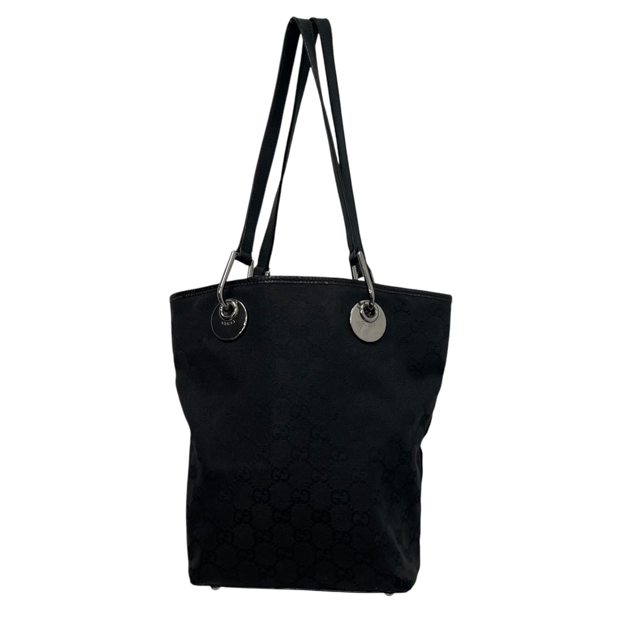 GUCCI/Hand Bag/Monogram/BLK/eclipse view 1