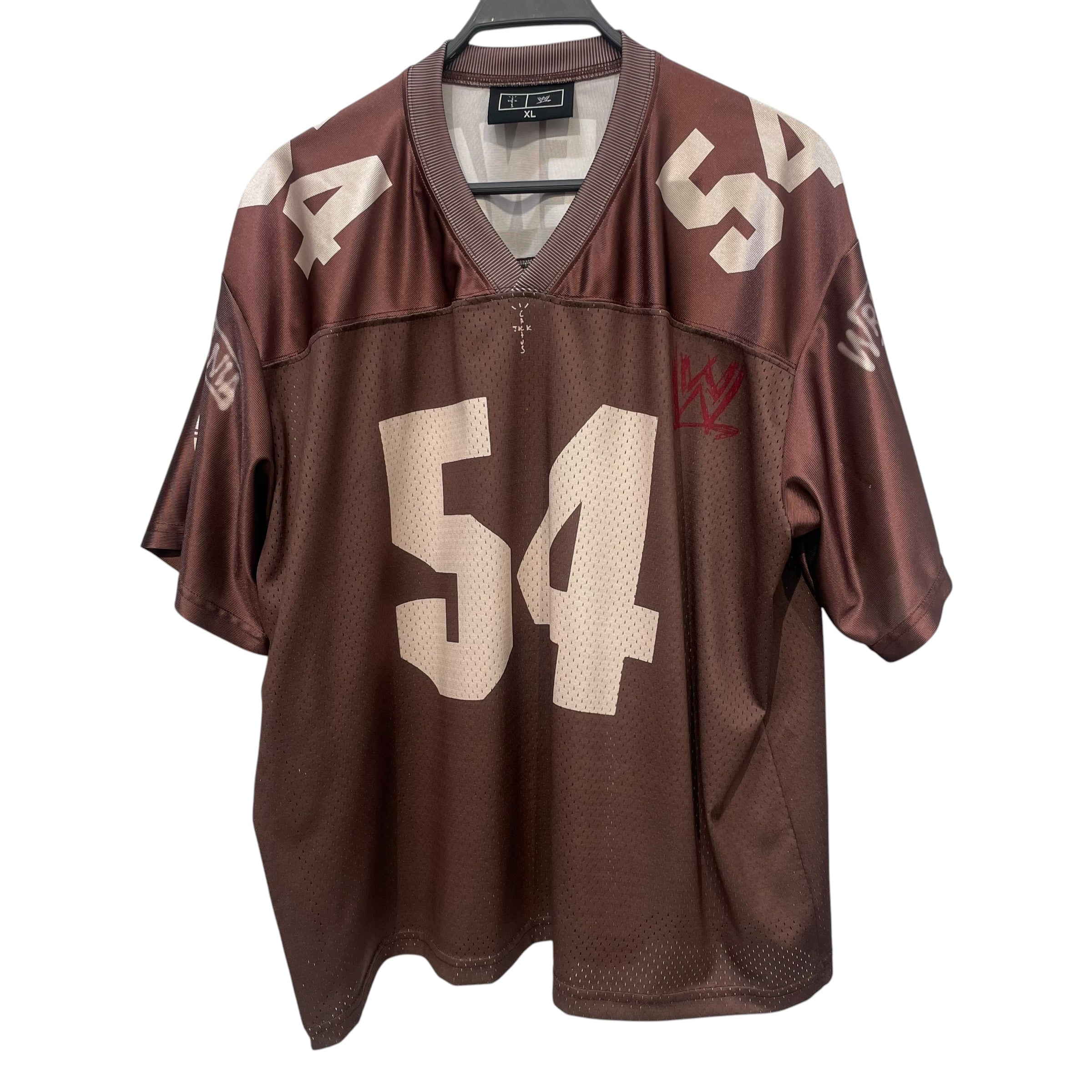 CACTUS JACK/T-Shirt/XL/Polyester/BRW/Travis Scott X WWE Jersey view 1
