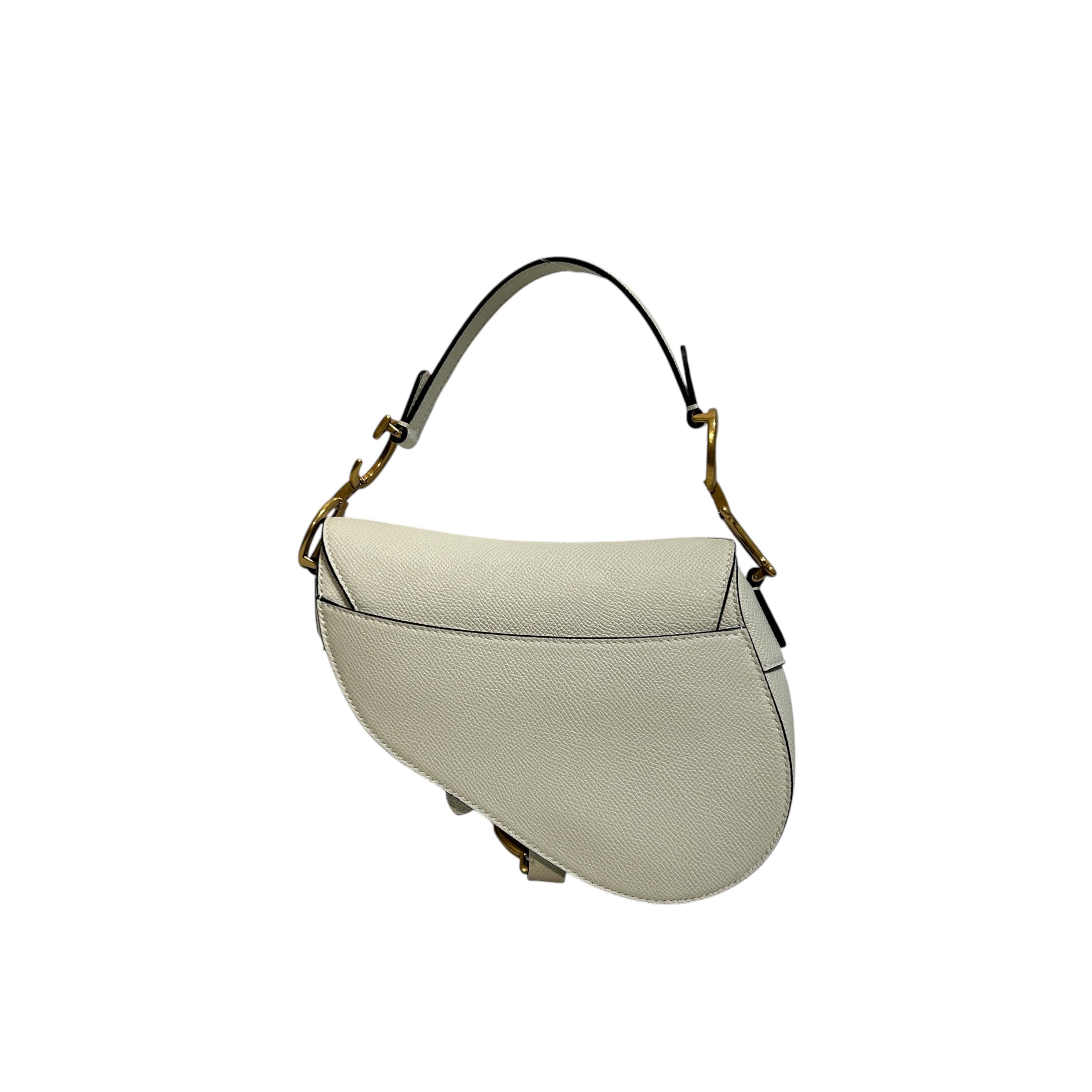 Christian Dior/Bag/Leather/WHT/Saddle view 2