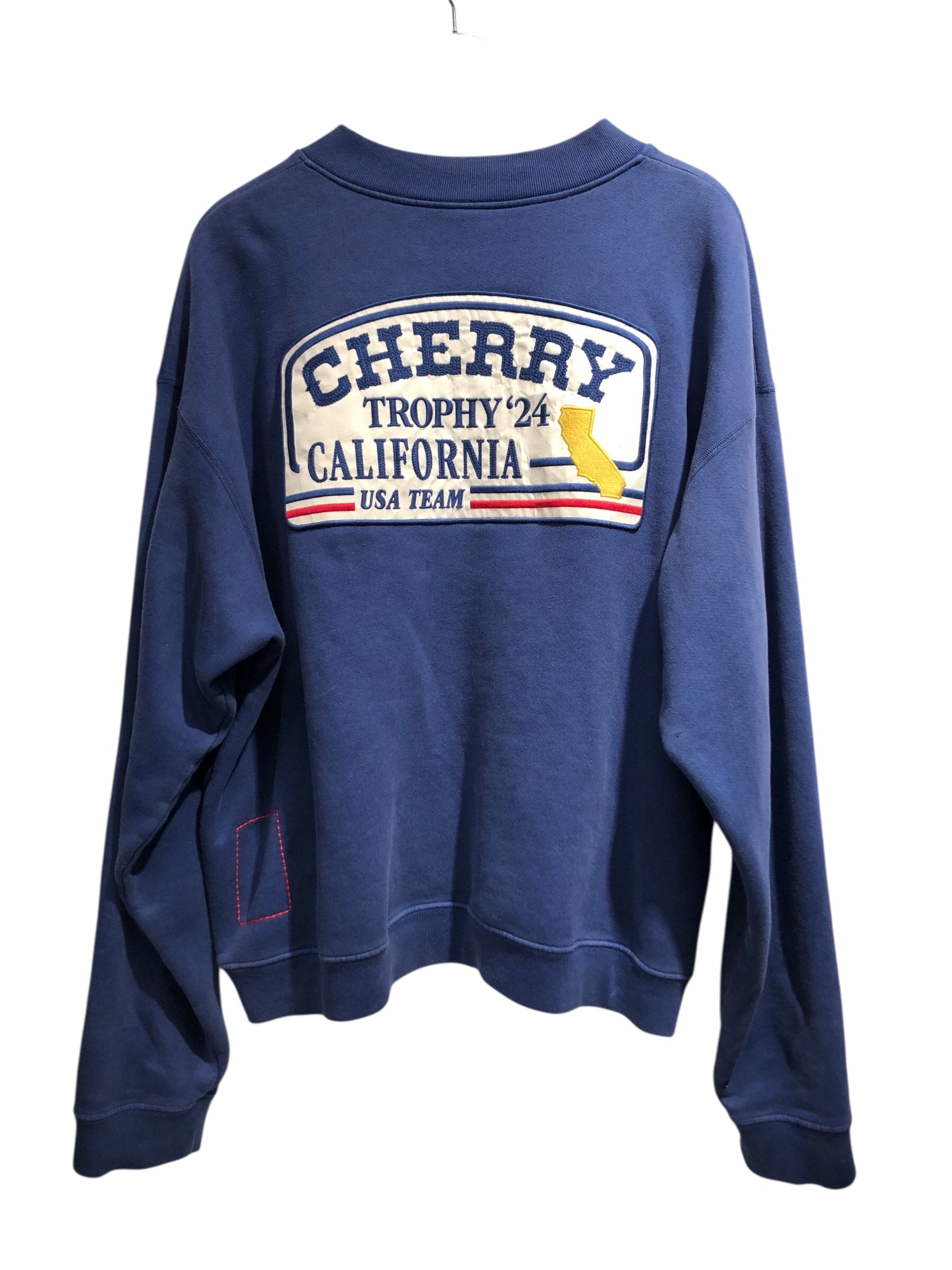 CHERRY/Sweatshirt/XL/Graphic/Cotton/BLU/ view 2