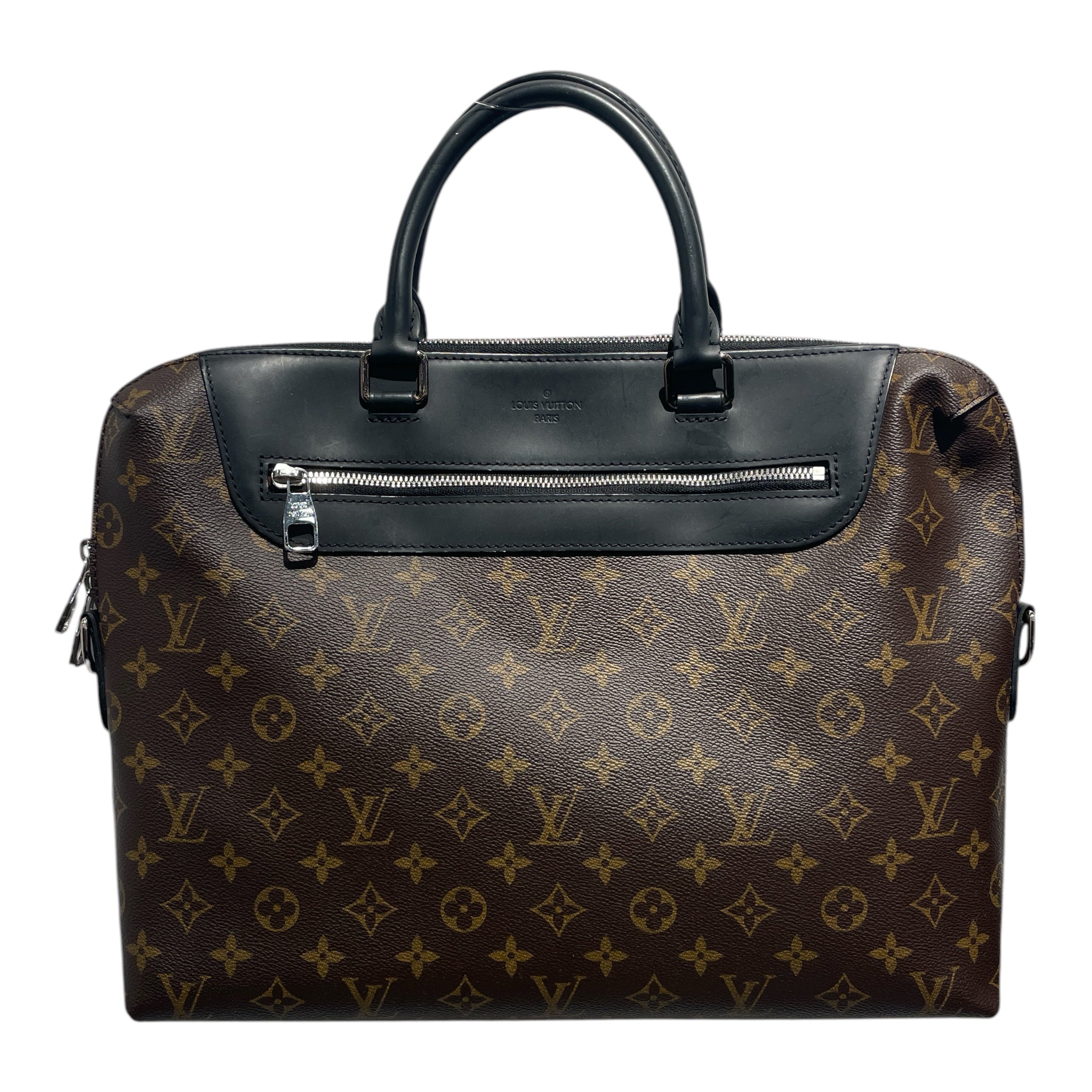 LOUIS VUITTON/Briefcase/Monogram/Leather/BRW/MACASSAR PORTE-DOCUMENTS JOUR view 1
