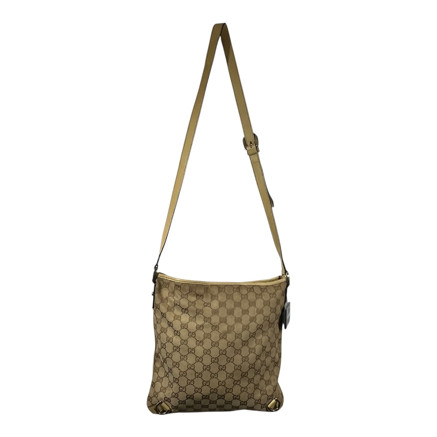 GUCCI/Cross Body Bag/Monogram/Cotton/ABBEY D-RING BAG view 2