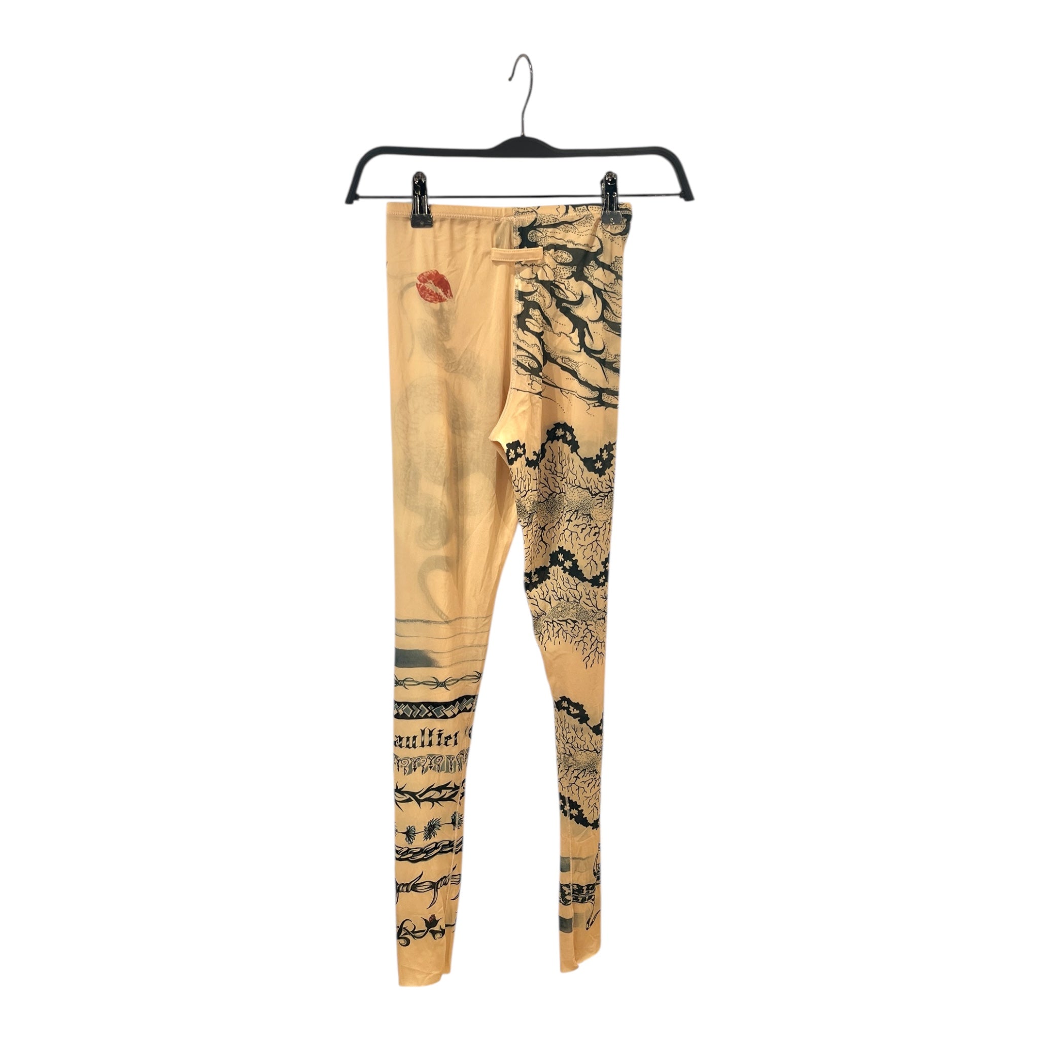 Jean Paul Gaultier/KNWLS/Bottoms/S/All Over Print/BEG/SNAKE/TATTOO PRINT view 2